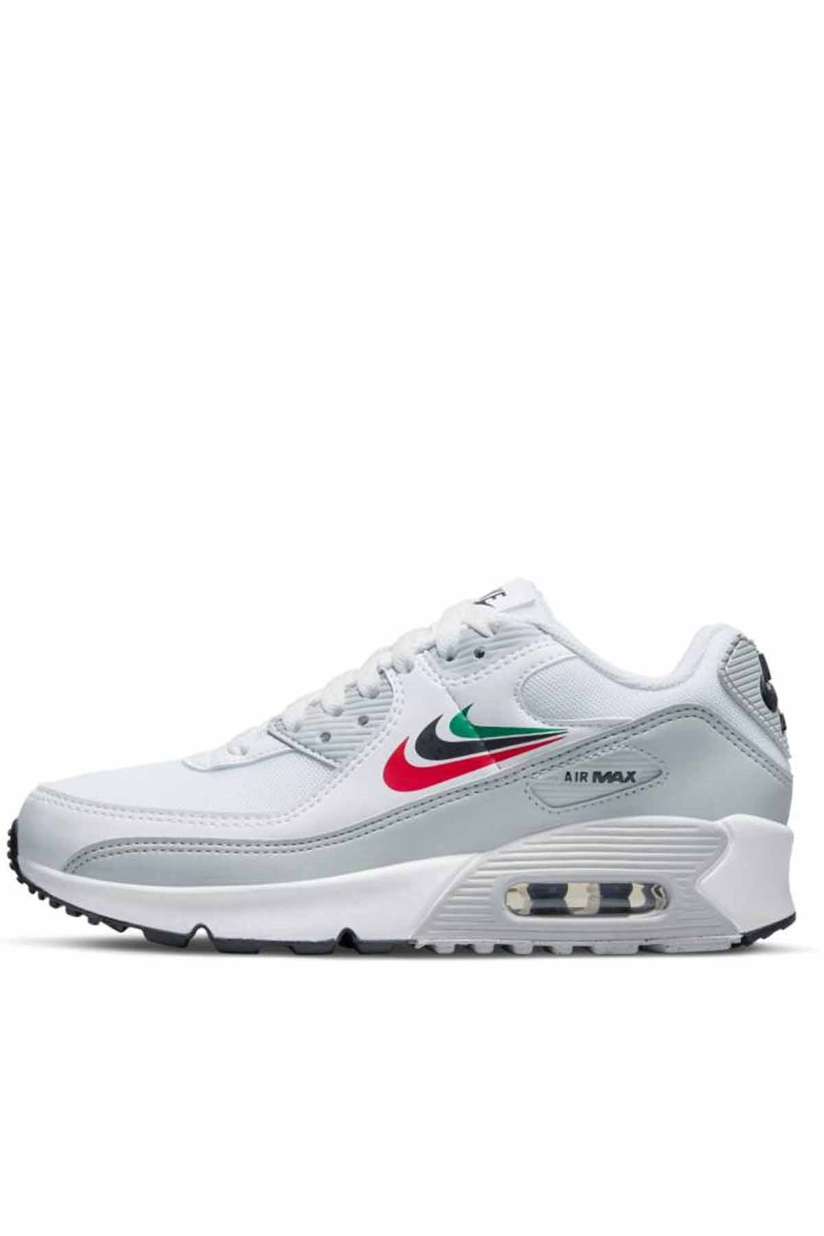 NIKEGünlük SporNike Air Max 90 Kadın Günlük Spor Ayakkabı DV3032-100-BEYAZ