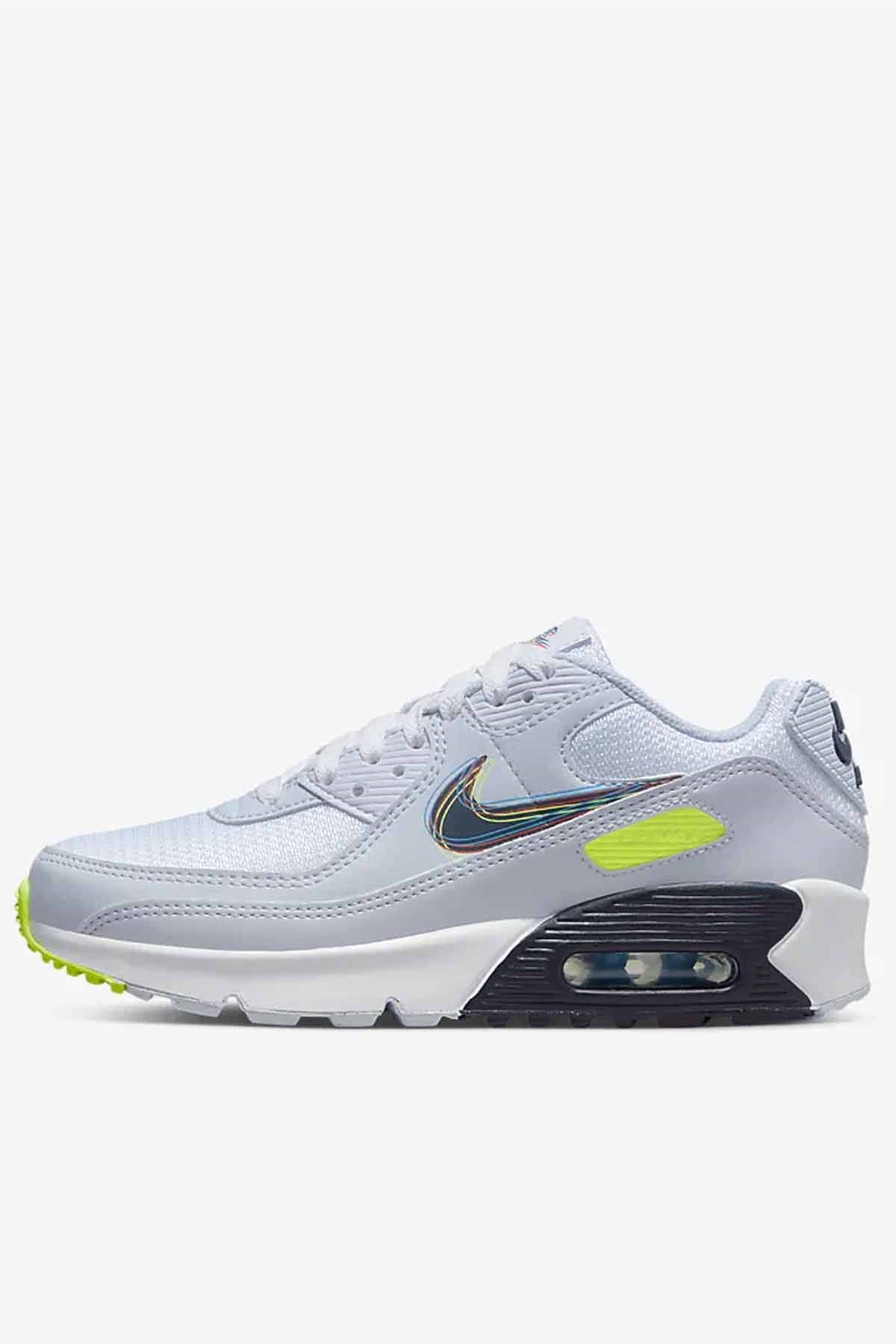 NIKEGünlük SporNike Air Max 90 Kadın Günlük Spor Ayakkabı DV3480-100-BEYAZ