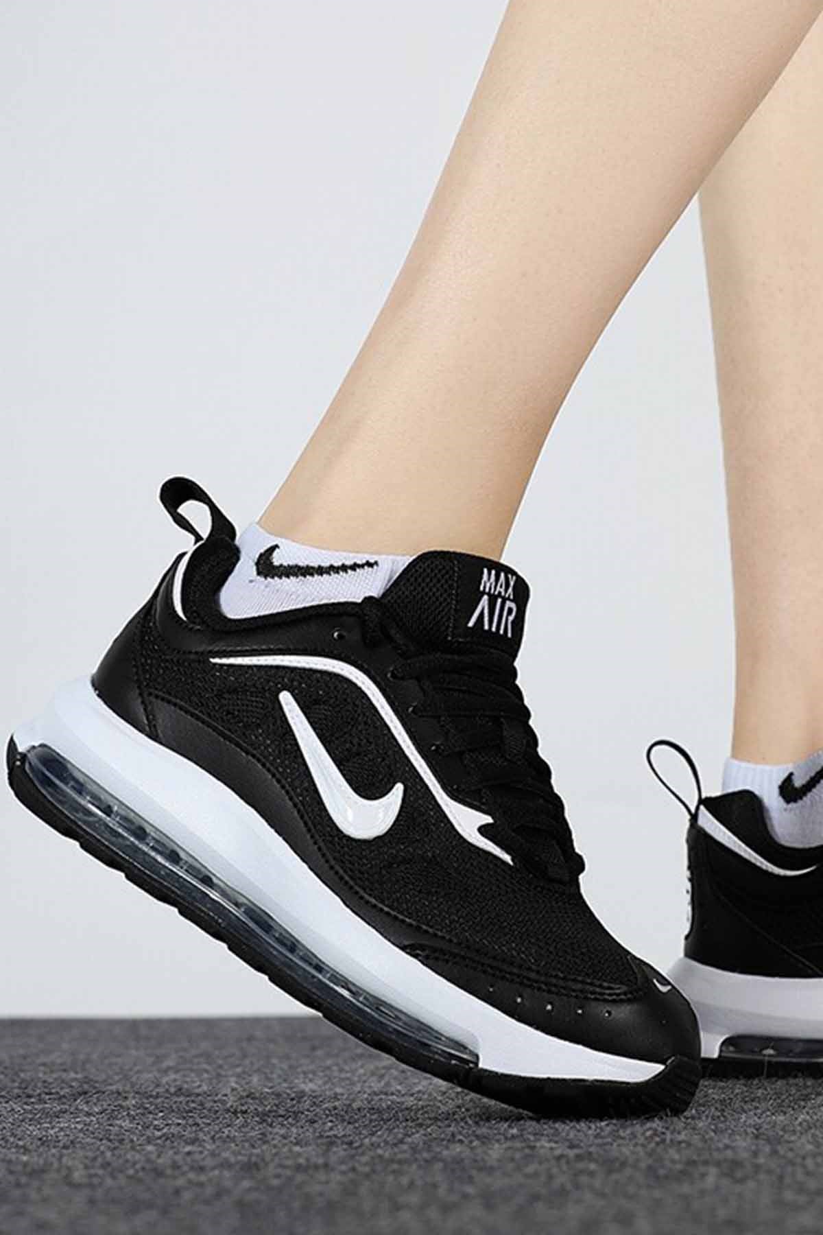 NIKEGünlük SporNike Air Max AP Kadın Günlük Spor Ayakkabı CU4870-001-Siyah-Byz