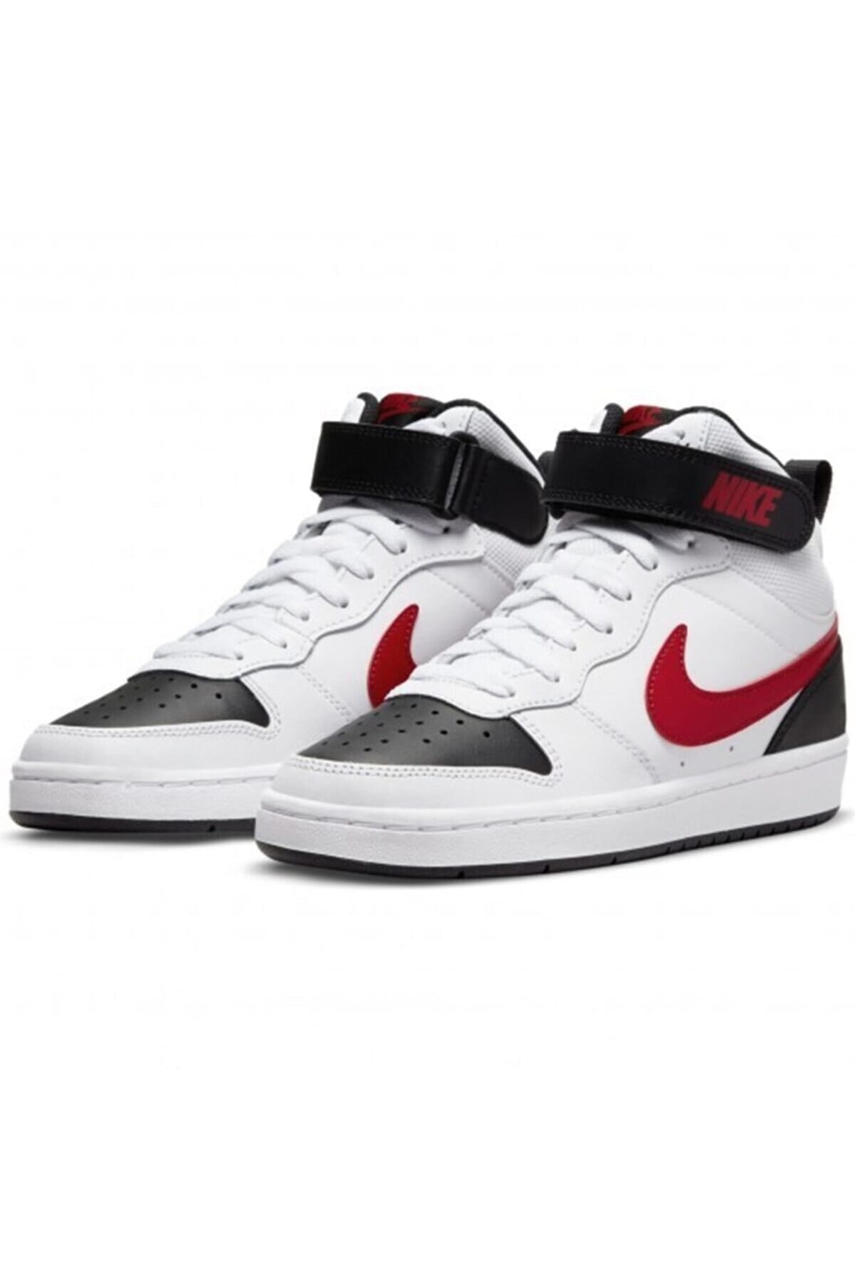 NIKEGünlük SporNike COURT BOROUGH MID 2 (GS) Kadın Günlük Spor Ayakkabı CD7782-110-BEYAZ-SYH