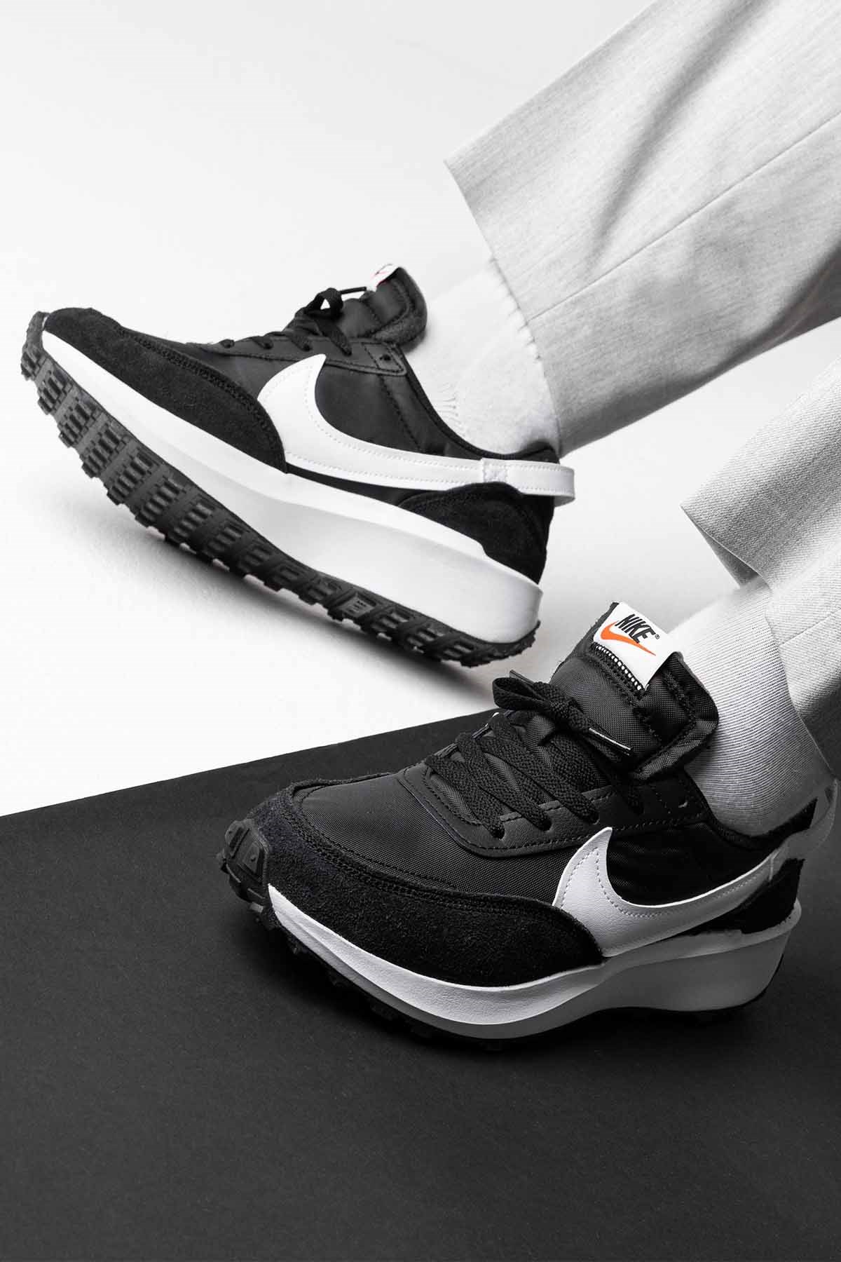 NIKEGünlük SporNike Waffle Debut Kadın Günlük Spor Ayakkabı DH9523-002-Siyah-Byz