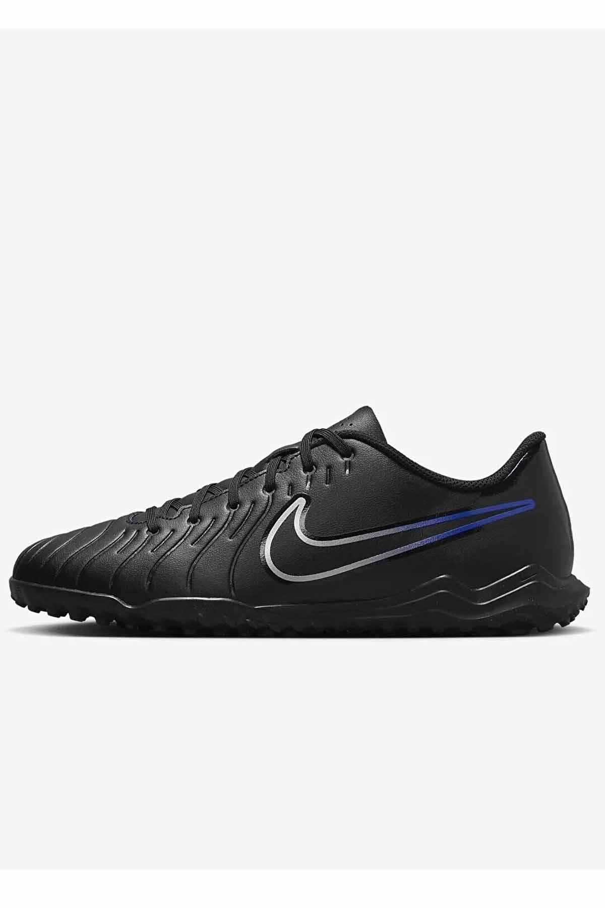 NIKEHalı SahaNike Legend 10 Club Erkek Halı Saha Ayakkabı DV4345-040-SIYAH-MAVI