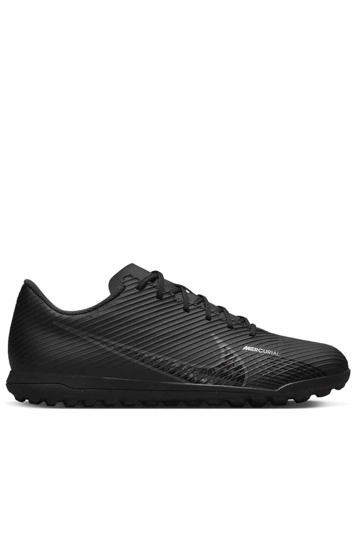 NIKEHalı SahaNike Vapor 15 Club TF Erkek Halı Saha Ayakkabı DJ5968-001-Siyah