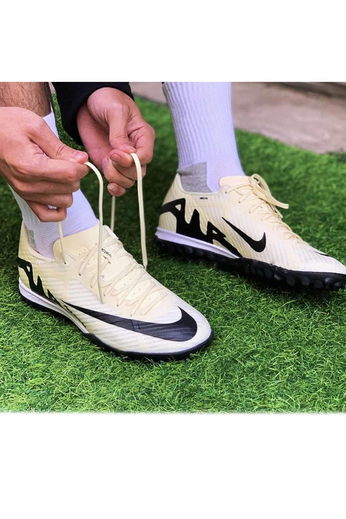 NIKEHalı SahaNike Zoom Vapor 15 TF Yarı pro Erkek Halı Saha Ayakkabı DJ5635-700-Çok Renkli