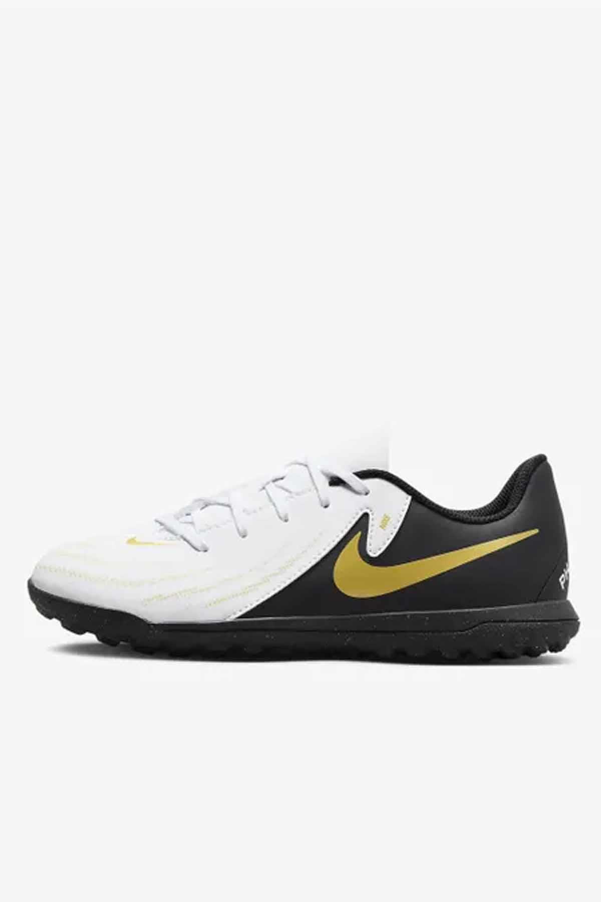 NIKEKramponNike  JR PHANTOM GX II CLUB Erkek Krampon Ayakkabı FJ2604-100-Siyah-Byz