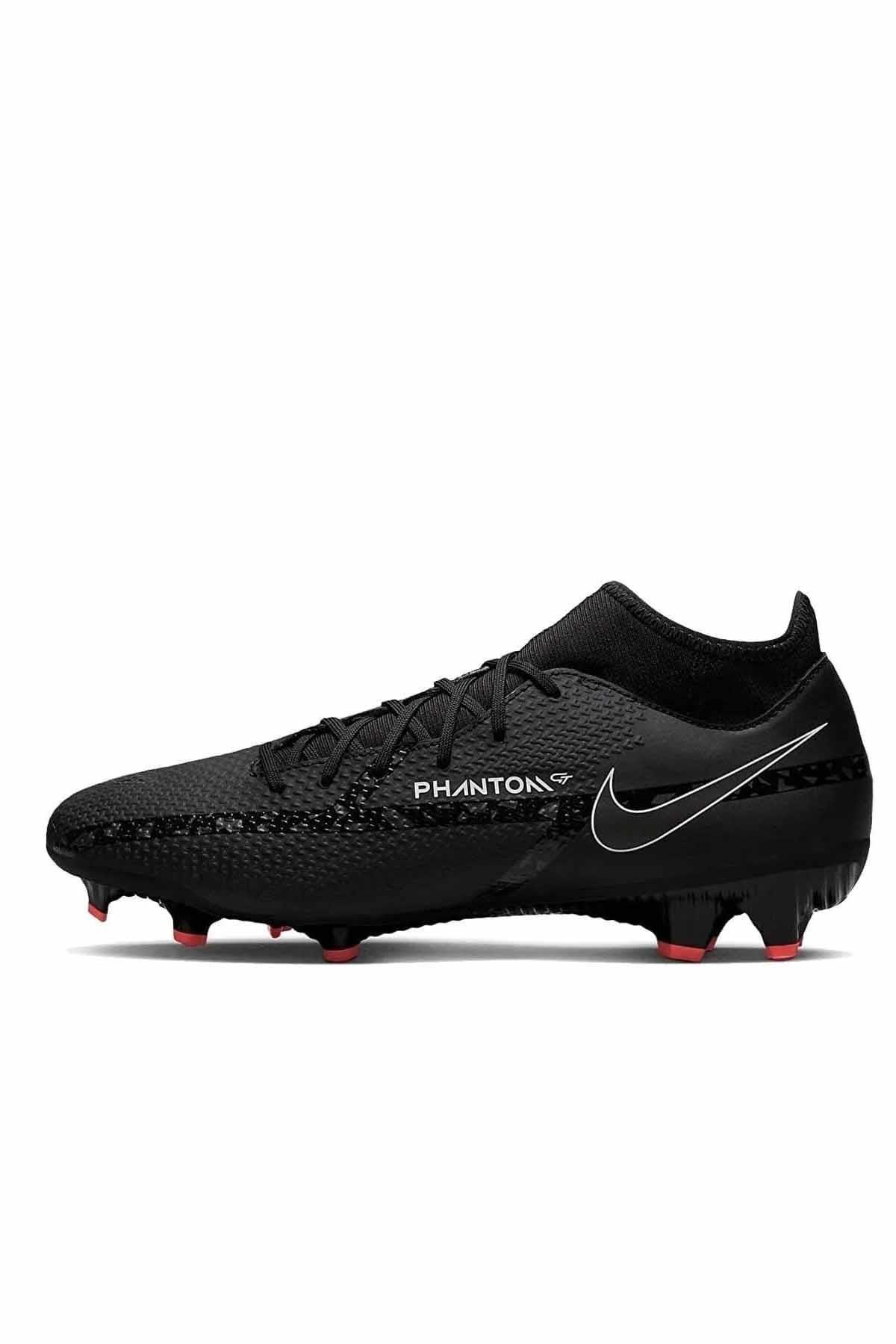 NIKEKramponNike Phantom DF  GT2  FG/MG Erkek Krampon Ayakkabı DC0797-001-Siyah