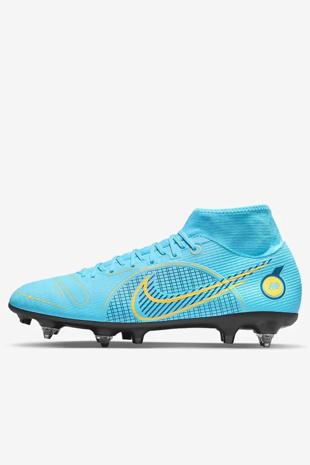 NIKEKramponNike Superfly Academy SG-PRo AC Erkek Krampon Ayakkabı DJ2868-484-MAVI