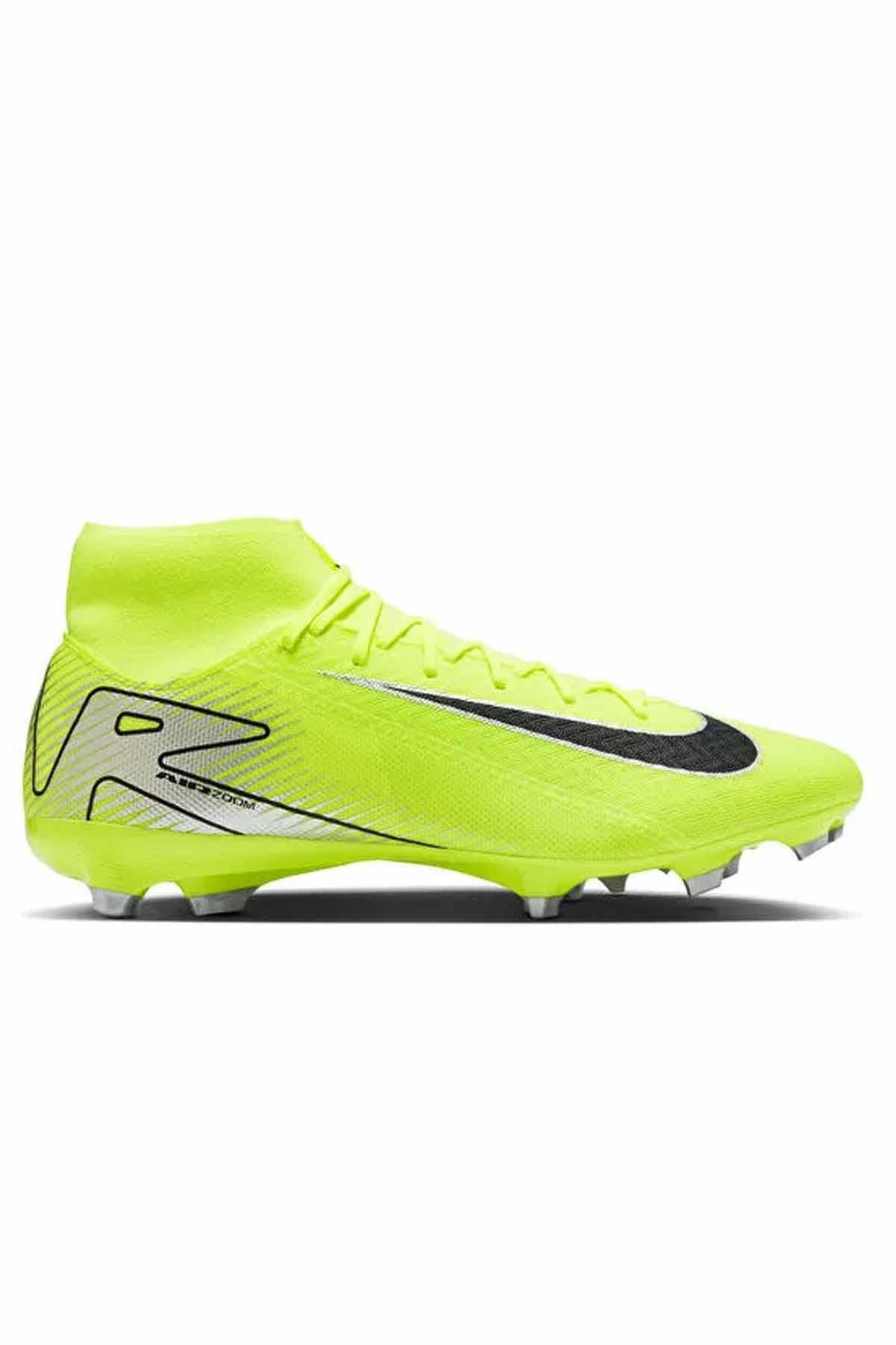 NIKEKramponNike ZM Superfly 10 ACAD FG/MG Erkek Krampon Ayakkabı FQ1456-700-SARI