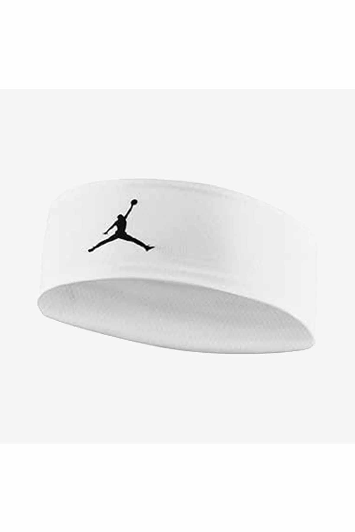 NIKESaç BandıJordan Dri-Fit Performance Sport Headband Unisex Saç Bandı J.101.1611.101.OS-White/Blac