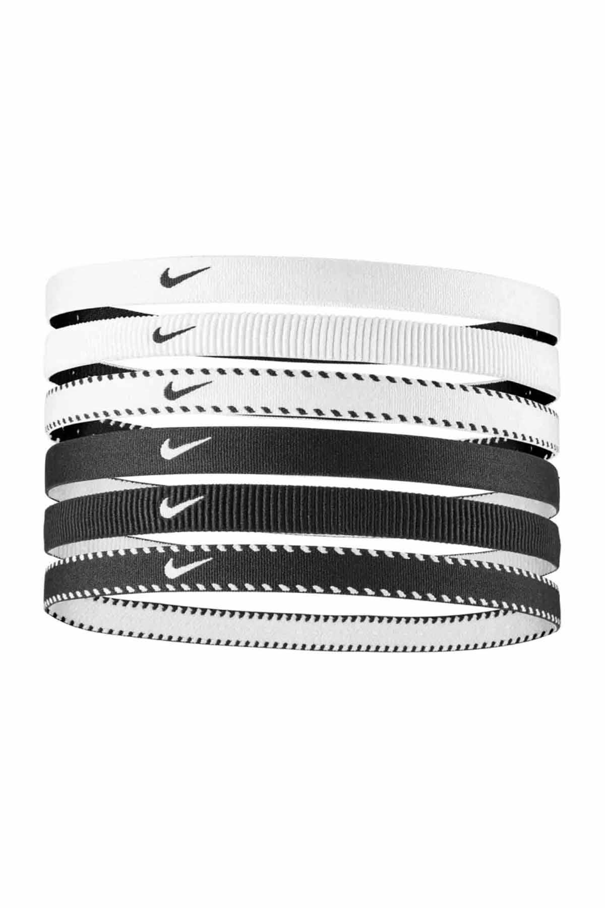 NIKESaç BandıNike Flex Classic Headbands 6Pk Unisex Saç Bandı N.101.1927.189.OS-White