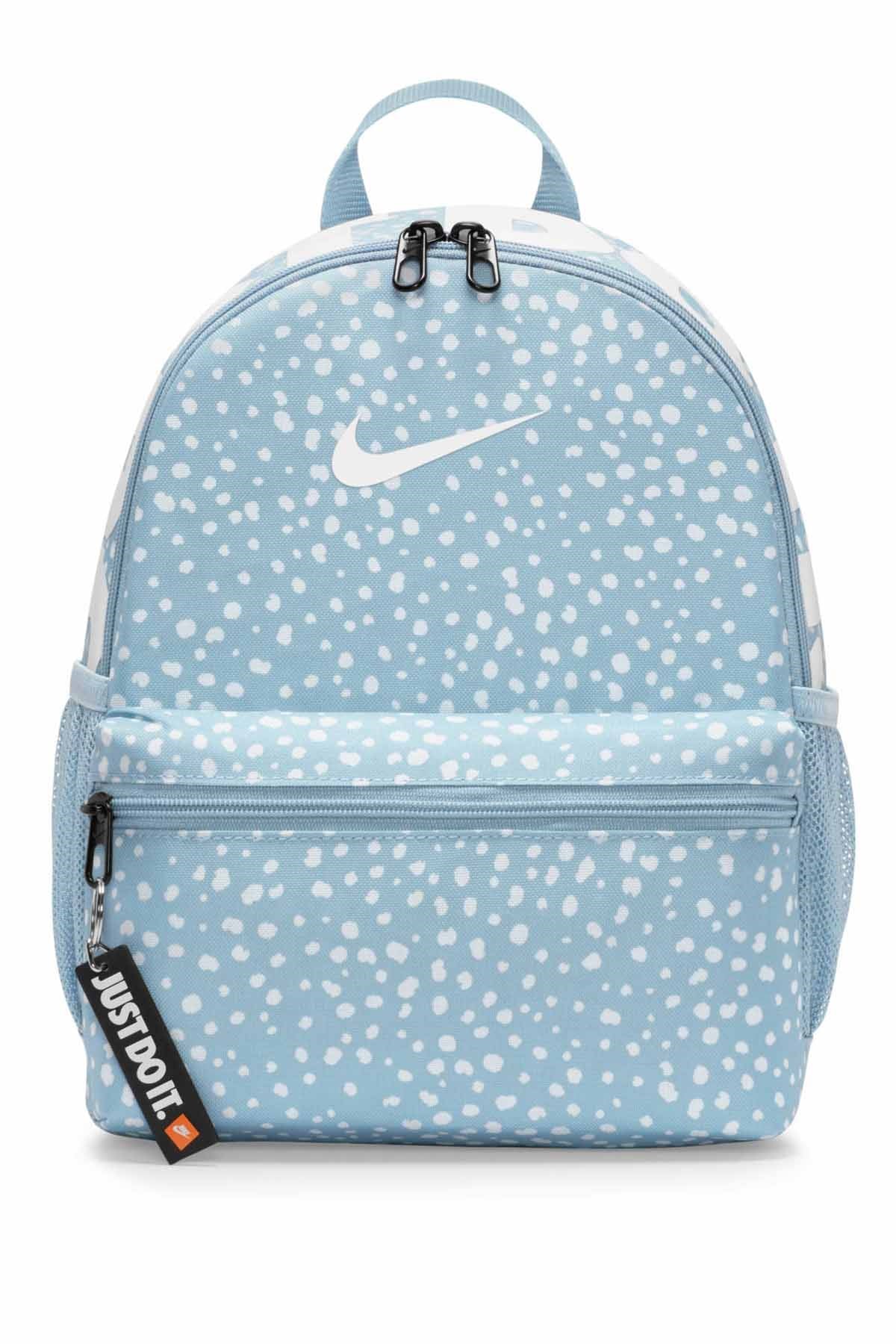 NIKESırt ÇantasıNike Brasilia JDI Kids' Mini Backpack (11L)  DO6735-410-MAVİ-BEYAZ