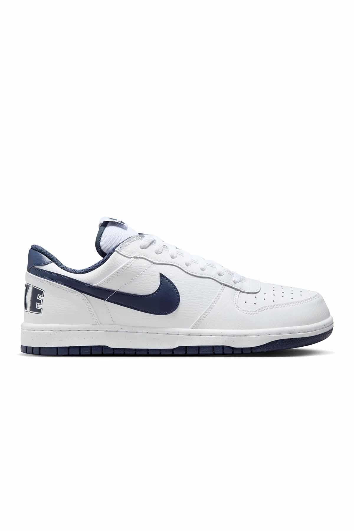 NIKESneakerNike Big Low Erkek Sneaker Ayakkabı 355152-140-BEYAZ