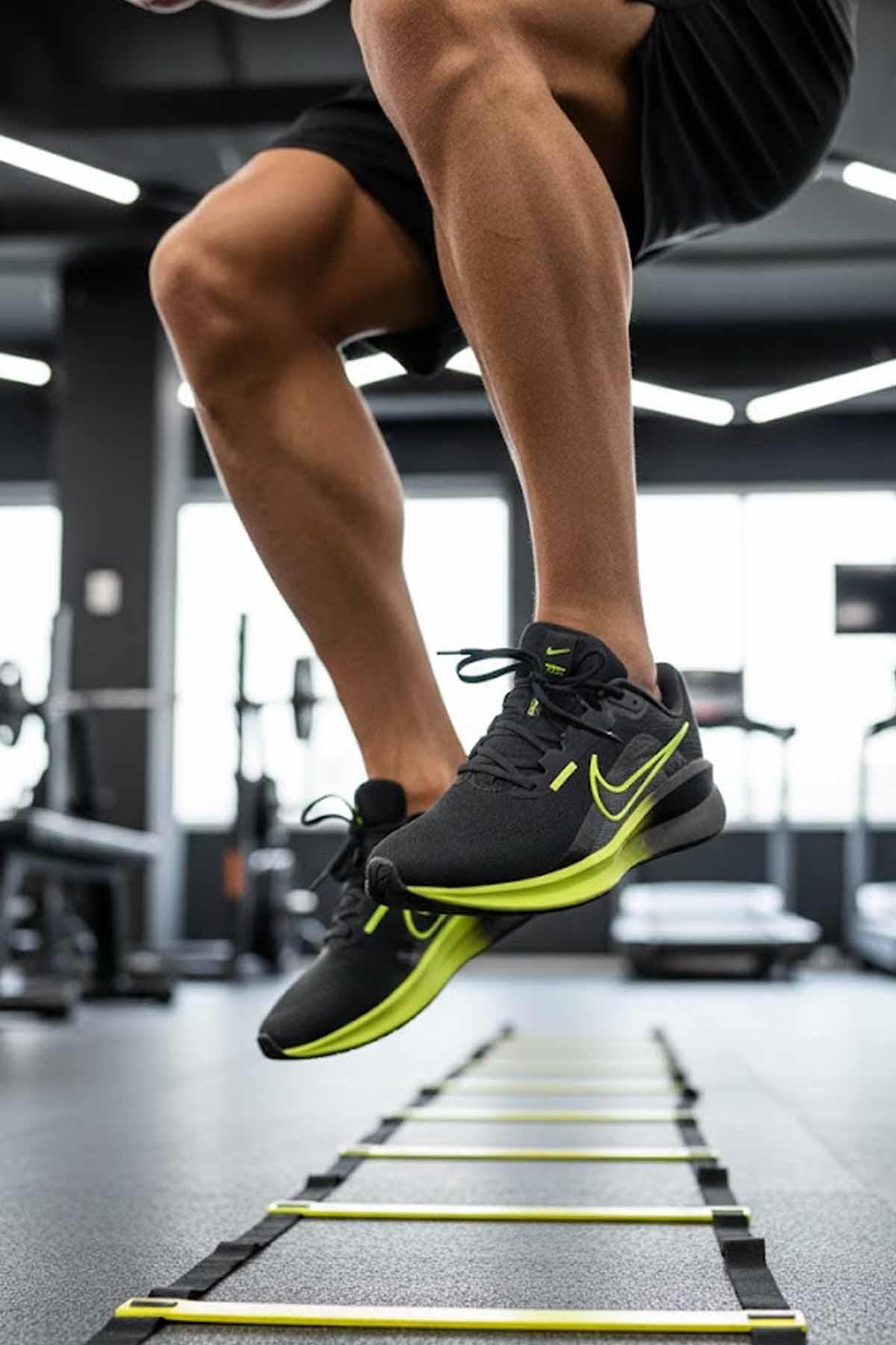 NIKESneakerNike Downshifter 13 Erkek Sneaker Ayakkabı FD6454-016-SIYAH