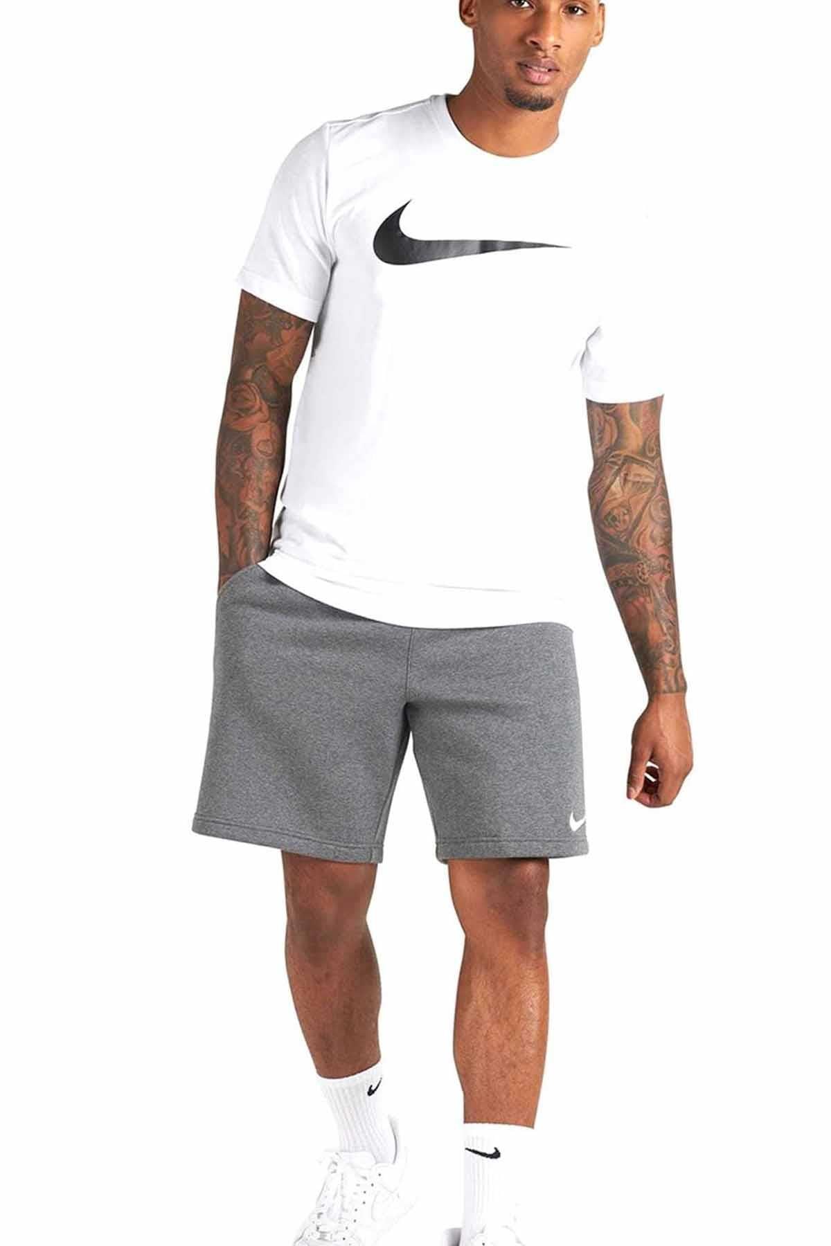 NIKEŞortNike Erkek Pamuk Şort Erkek Şort NK6910-063-Gri