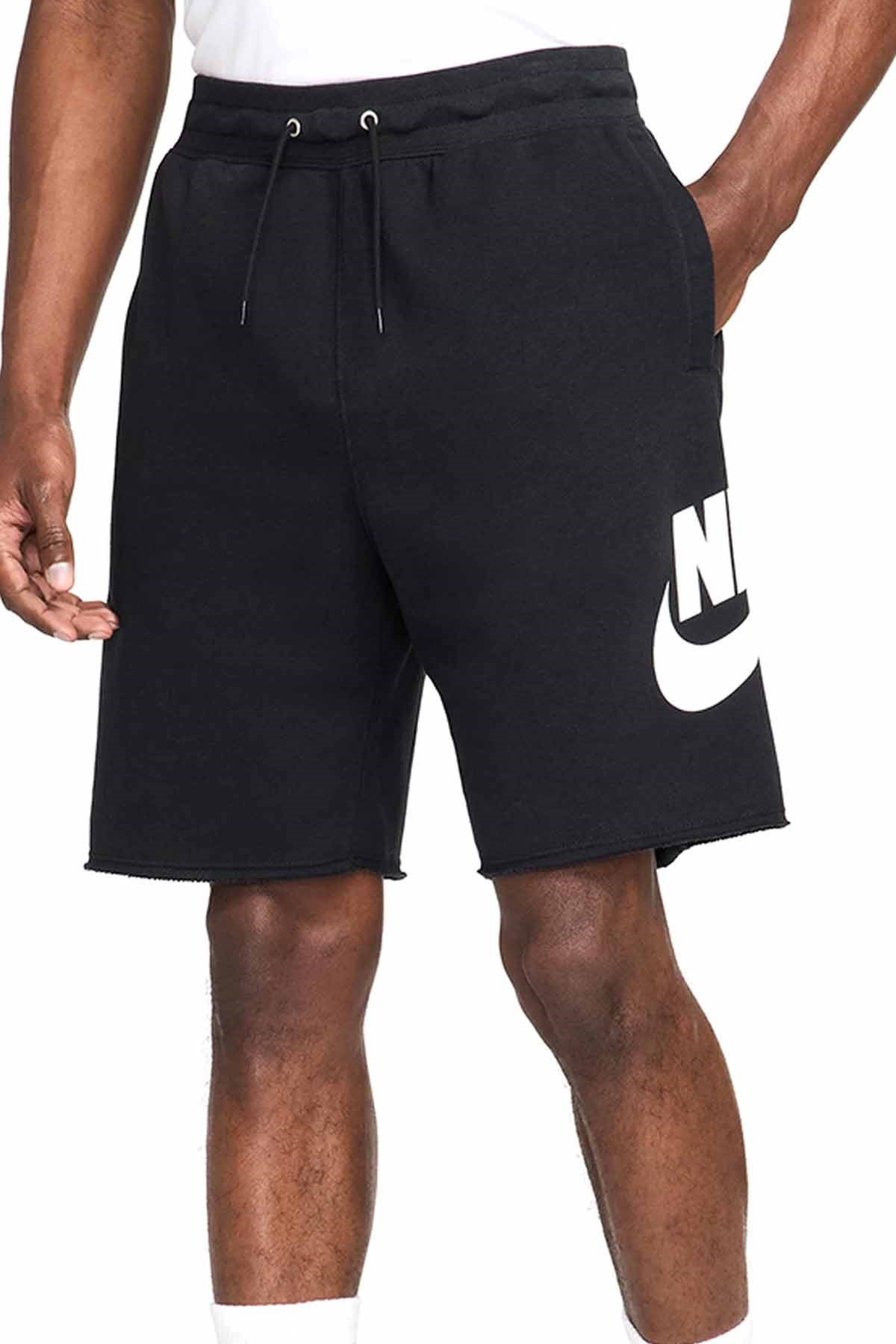 NIKEŞortNike Erkek Şort Pamuklu Kumaş Erkek Şort FQ4950-010Siyah