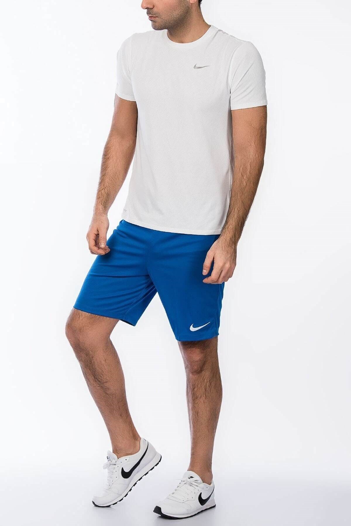 NIKEŞortNike Park II Knit Dri Fit Şort Erkek Şort 725887-463-Mavi