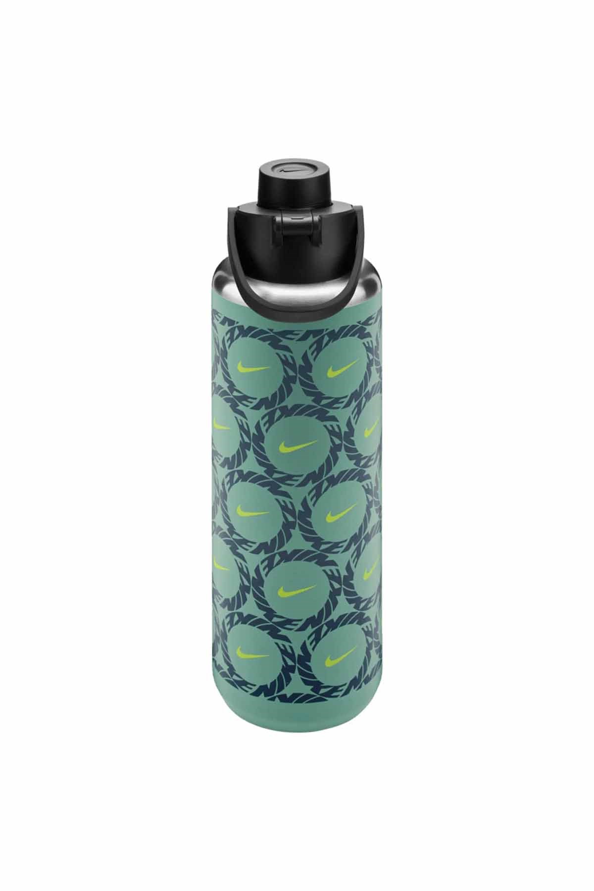 NIKESulukNike SS RECHARGE CHUG BOTTLE 32 OZ GRAPHIC RFSH CANNON/BLACK Unisex Suluk N.101.3810.012.32YEŞİL