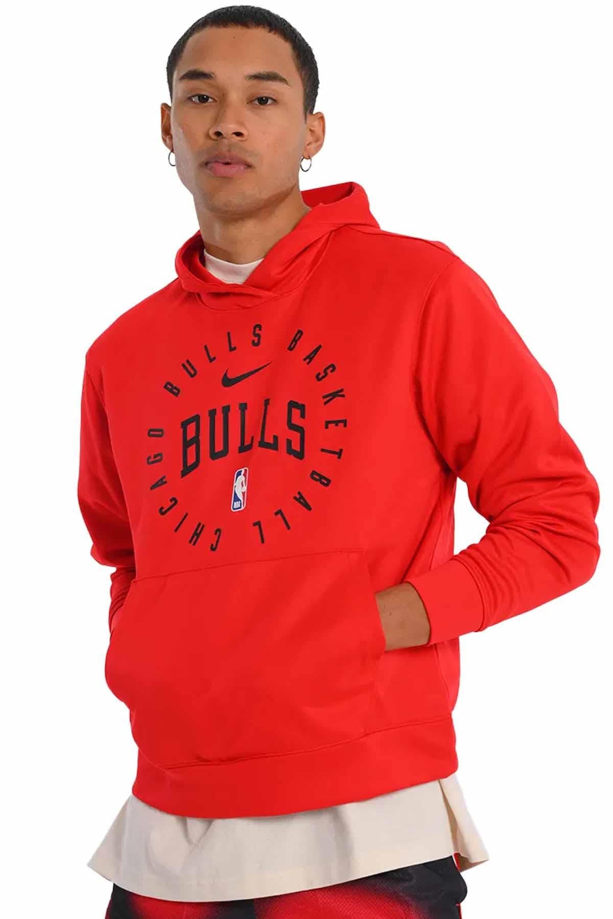 NIKESweatshirtNike Chi Mnk Df Sptlight Po Hdy Erkek Sweatshirt FV1669-657-Kırmızı