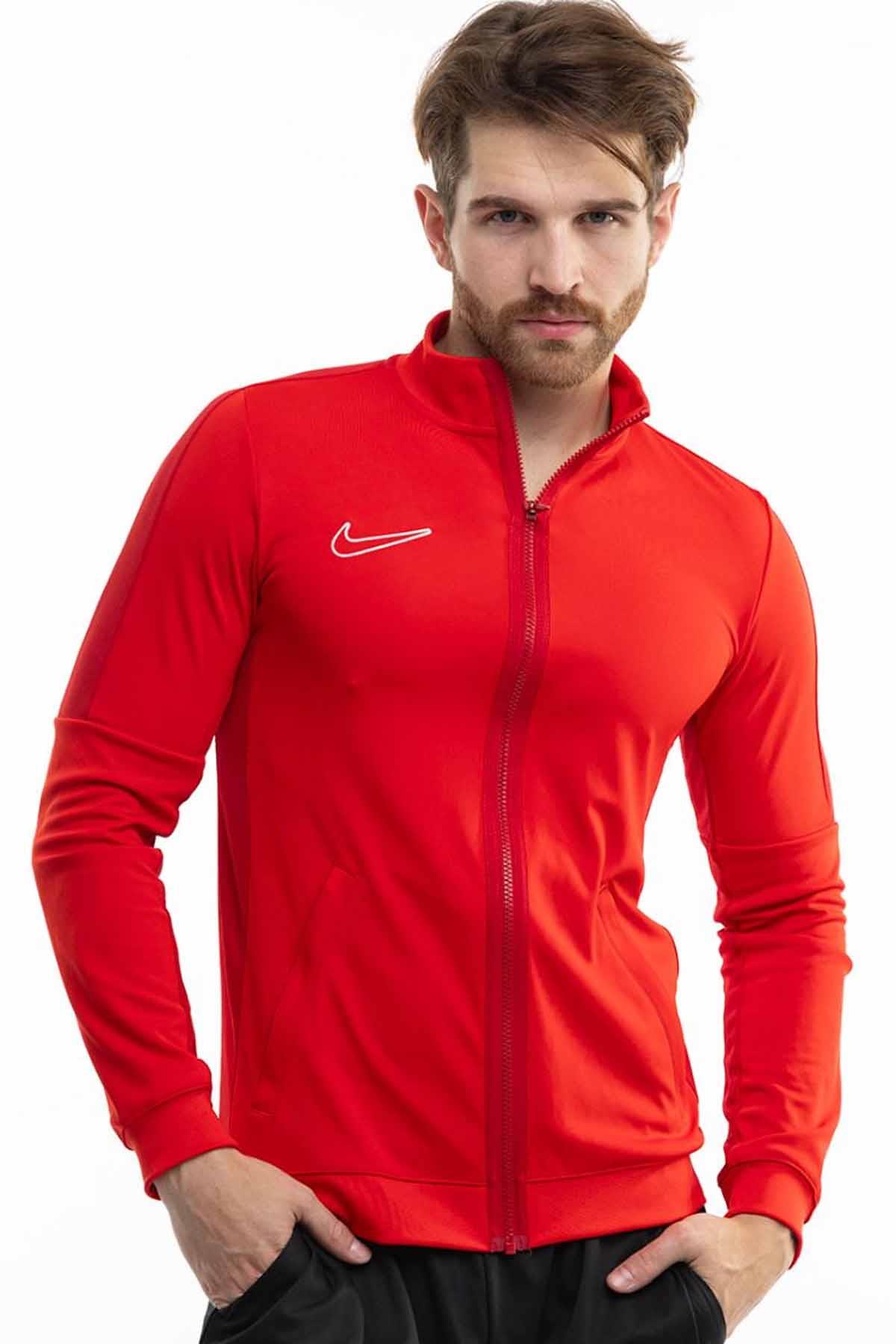 NIKESweatshirtNike Erkek Eşofman Takımı Raşel Kumaş B-1 Erkek Sweatshirt NK1681-657-KIRMIZI