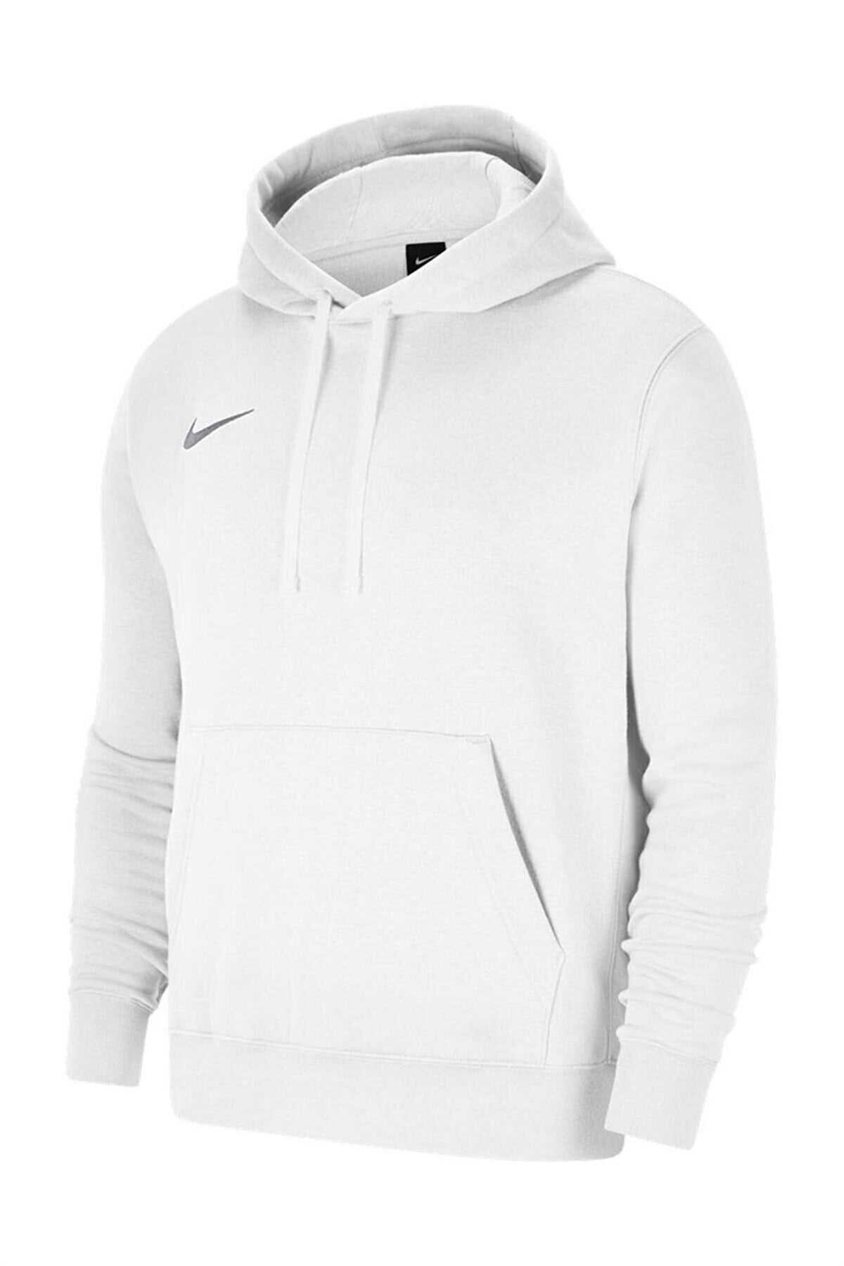 NIKESweatshirtNike M Flc Park20 Po Hoodie Erkek Sweatshirt CW6894-101-BEYAZ