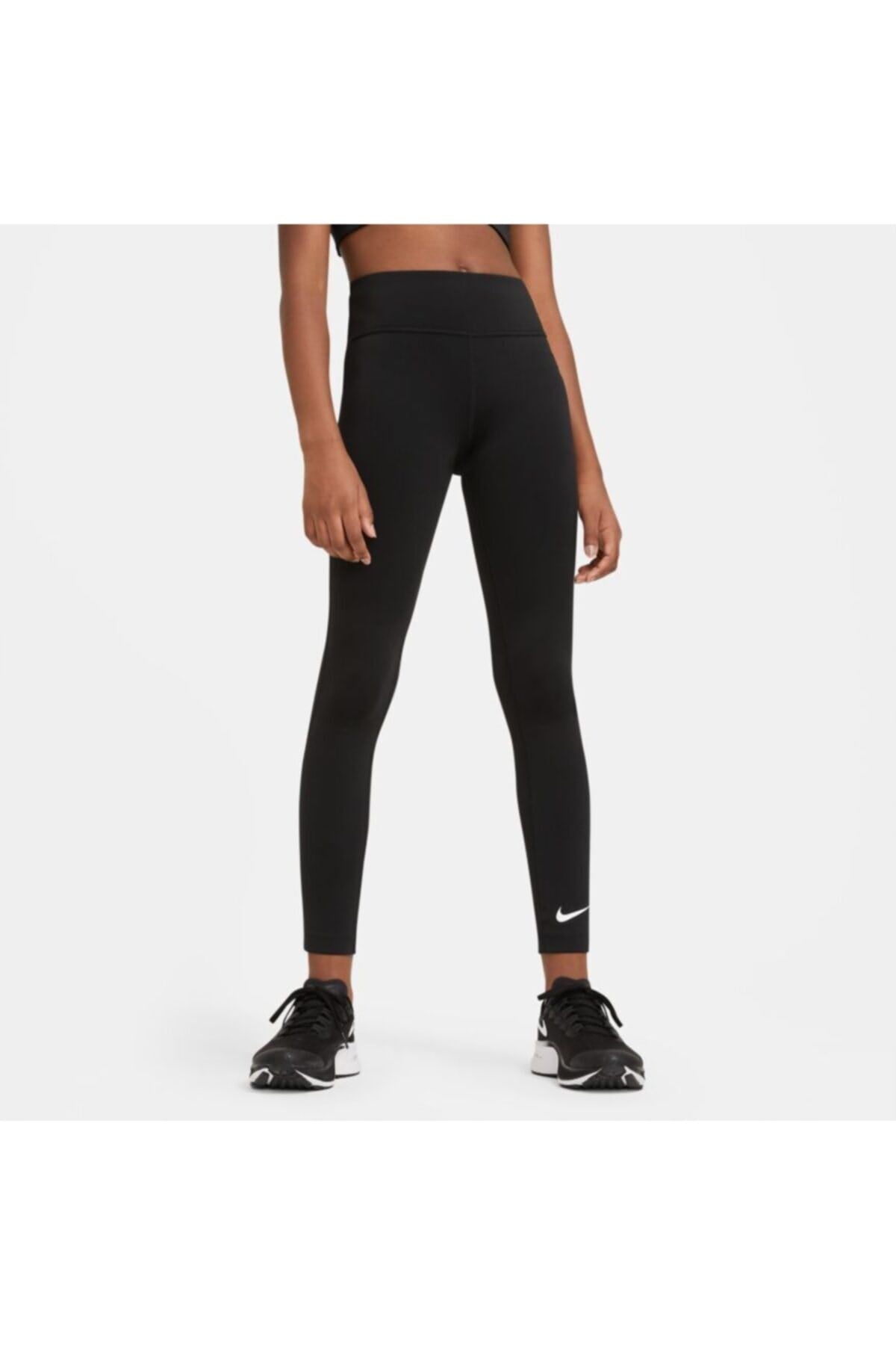 NIKETaytNike One Tayt Çocuk Tayt CZ2550-010-SIYAH