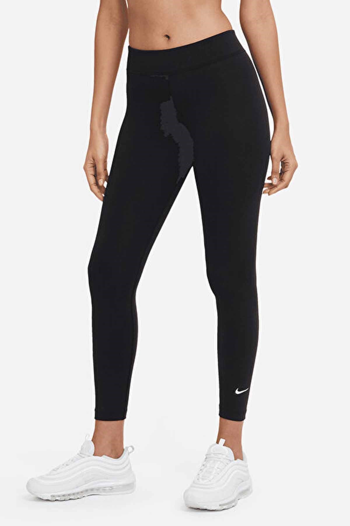 NIKETaytNike W Essntl 7/8 Mr Lggng Kadın Tayt CZ8532-010-Siyah