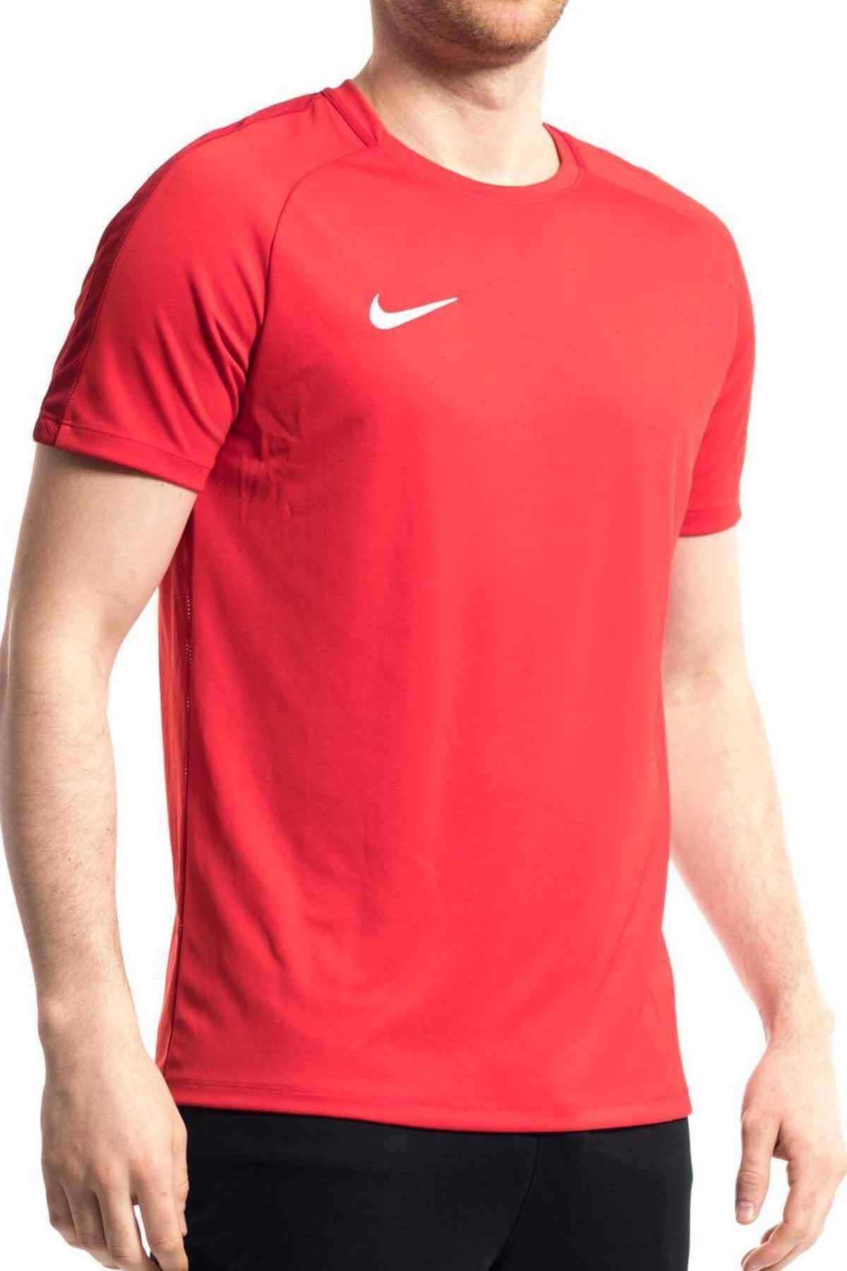 NIKETişörtNike Dri-Fit ACDMY Erkek Tişört 893693-0657-KIRMIZI