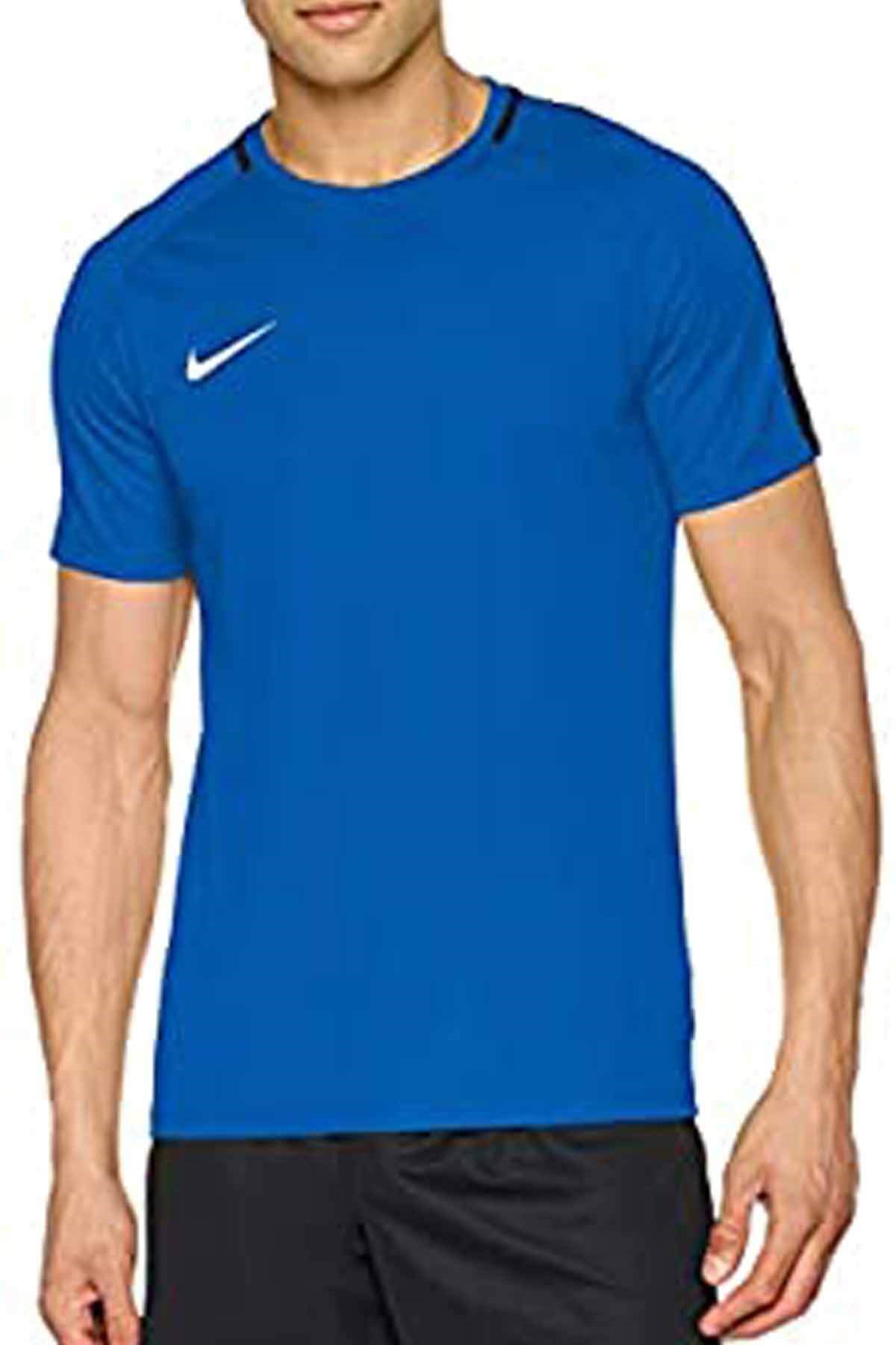 NIKETişörtNike Dri-Fit ACDMY Erkek Tişört 893693-0463-MAVI