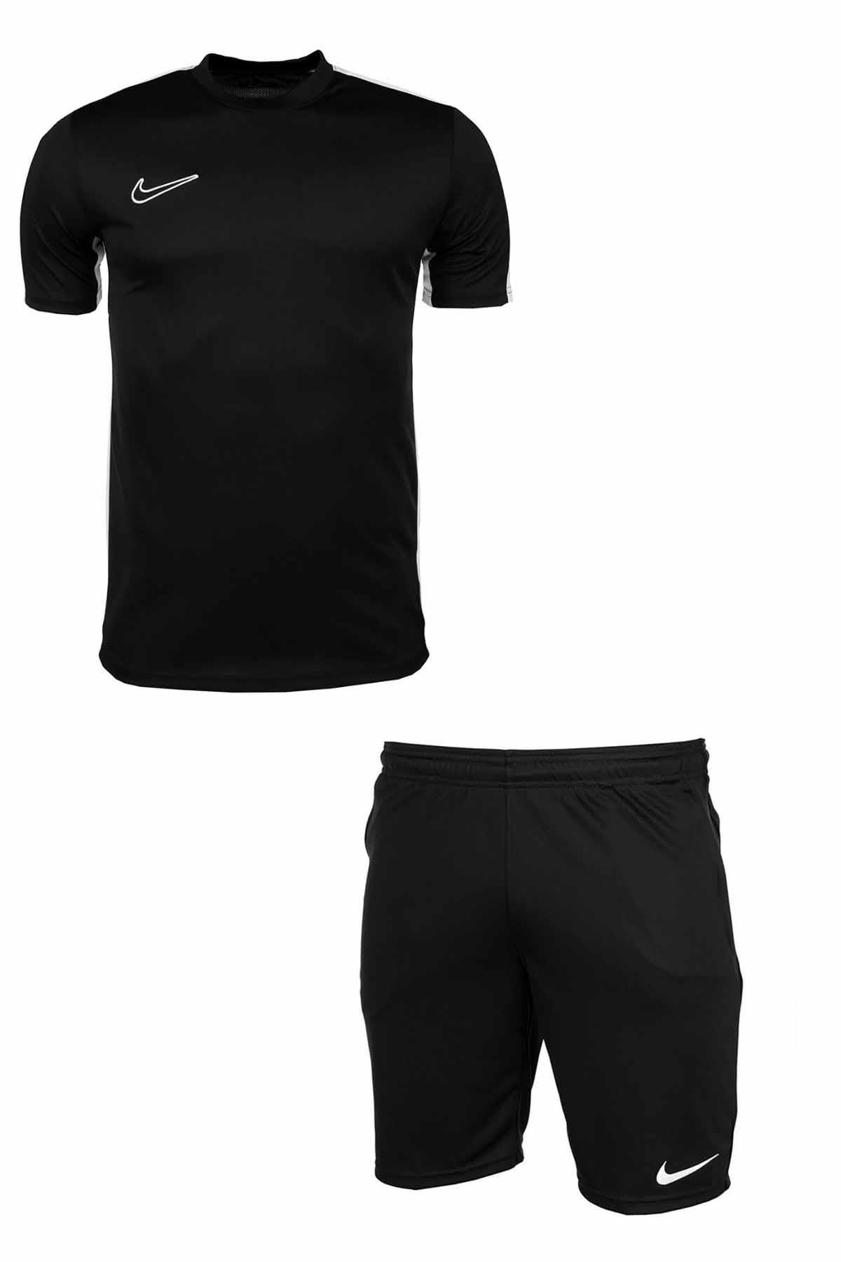 NIKETişörtNike Erkek Şort-Tişört Takım V-1 Erkek Tişört NK1336-010-Siyah
