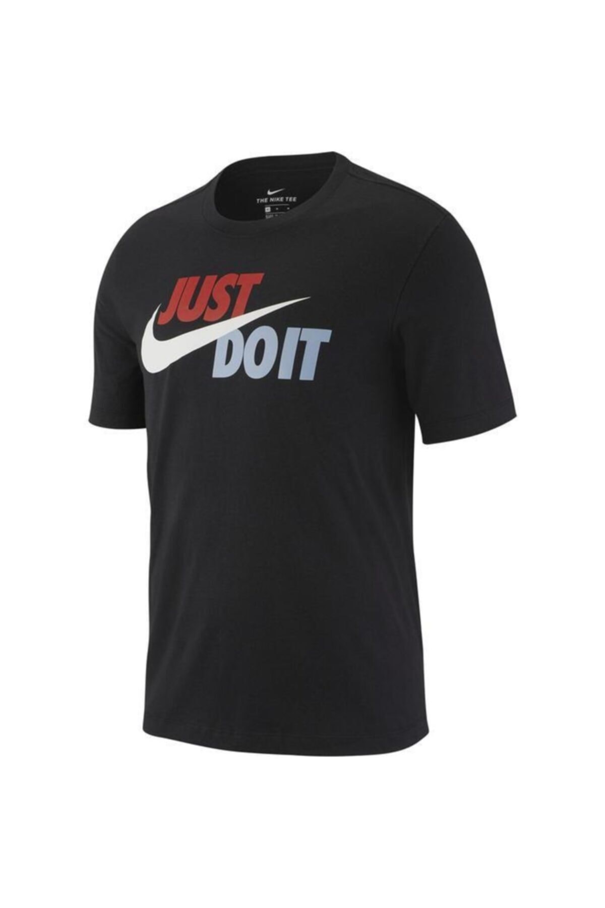 NIKETişörtNike Just Do it Swoosh Erkek Tişört AR5006-010-Siyah