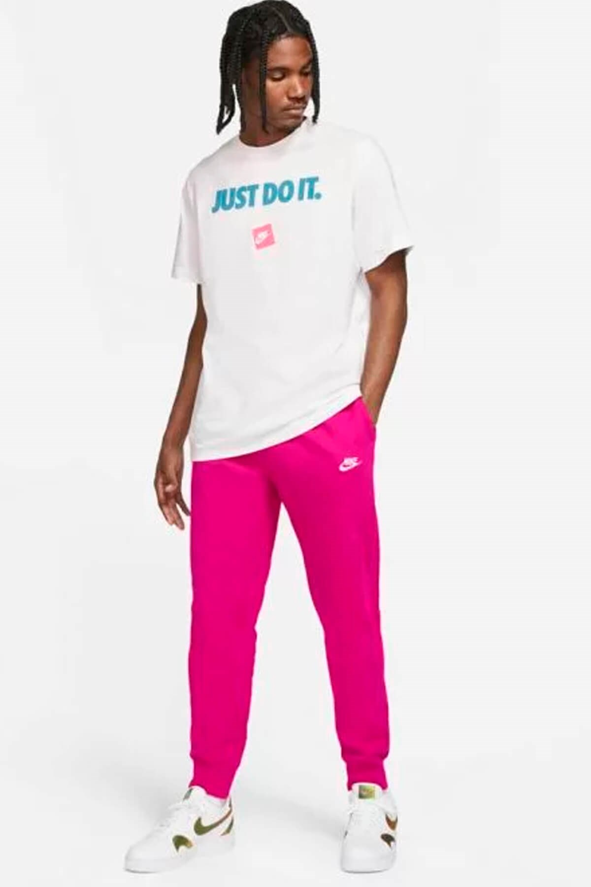 NIKETişörtNike M Nsw Tee Jdi 12 Month Erkek Tişört DB6473-100-Beyaz
