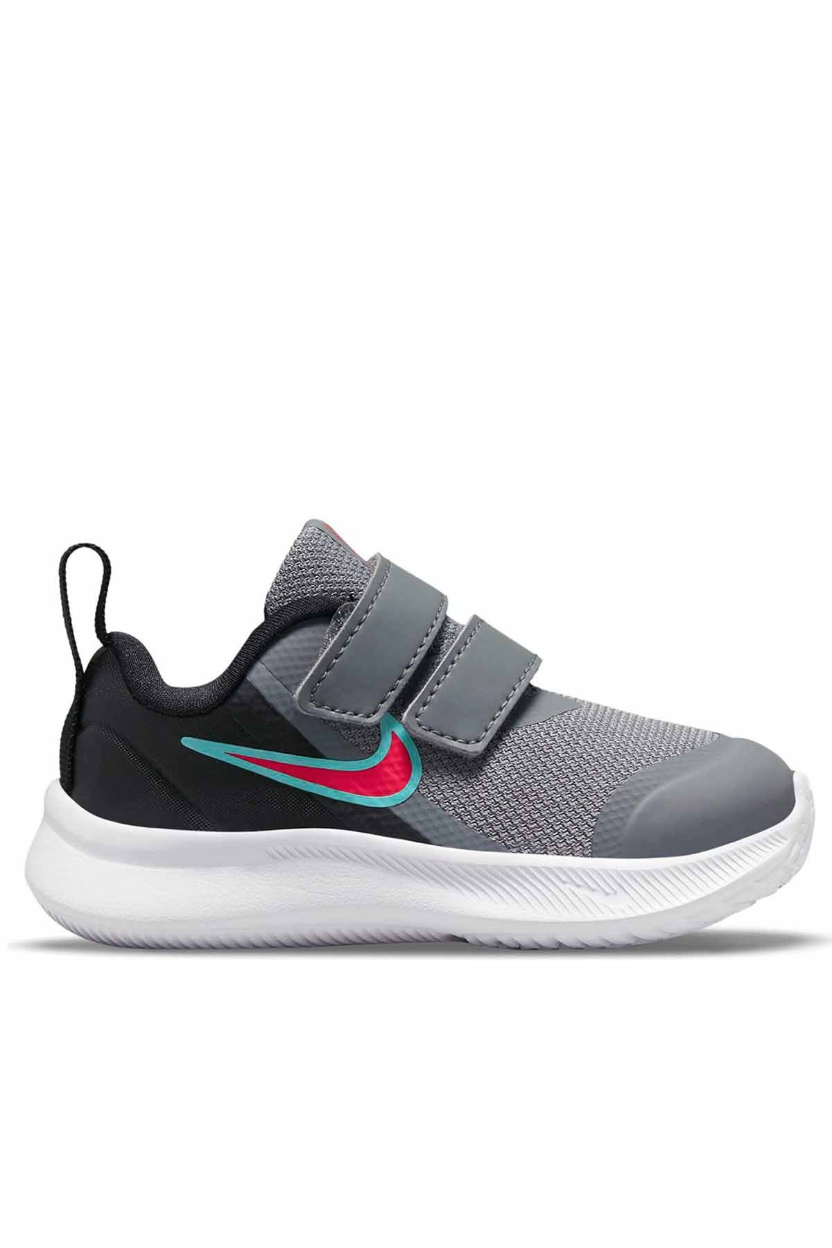 NIKEYürüyüş KoşuNike Star Runner 3 (Tdv) Çocuk Yürüyüş Koşu Ayakkabı DA2778-008-Gri