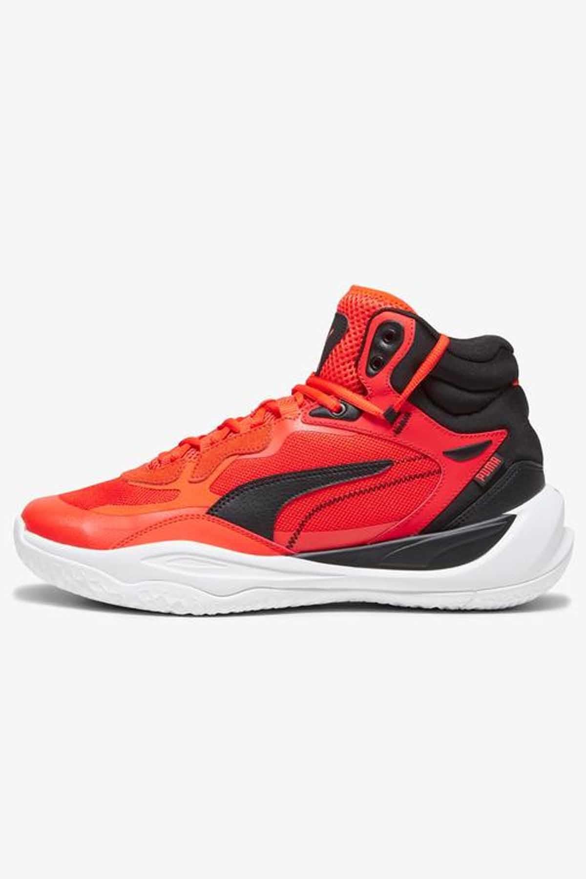 PUMA BasketbolPuma Playmaker Mid Erkek Basketbol Ayakkabı 377902-12 KIRMIZI