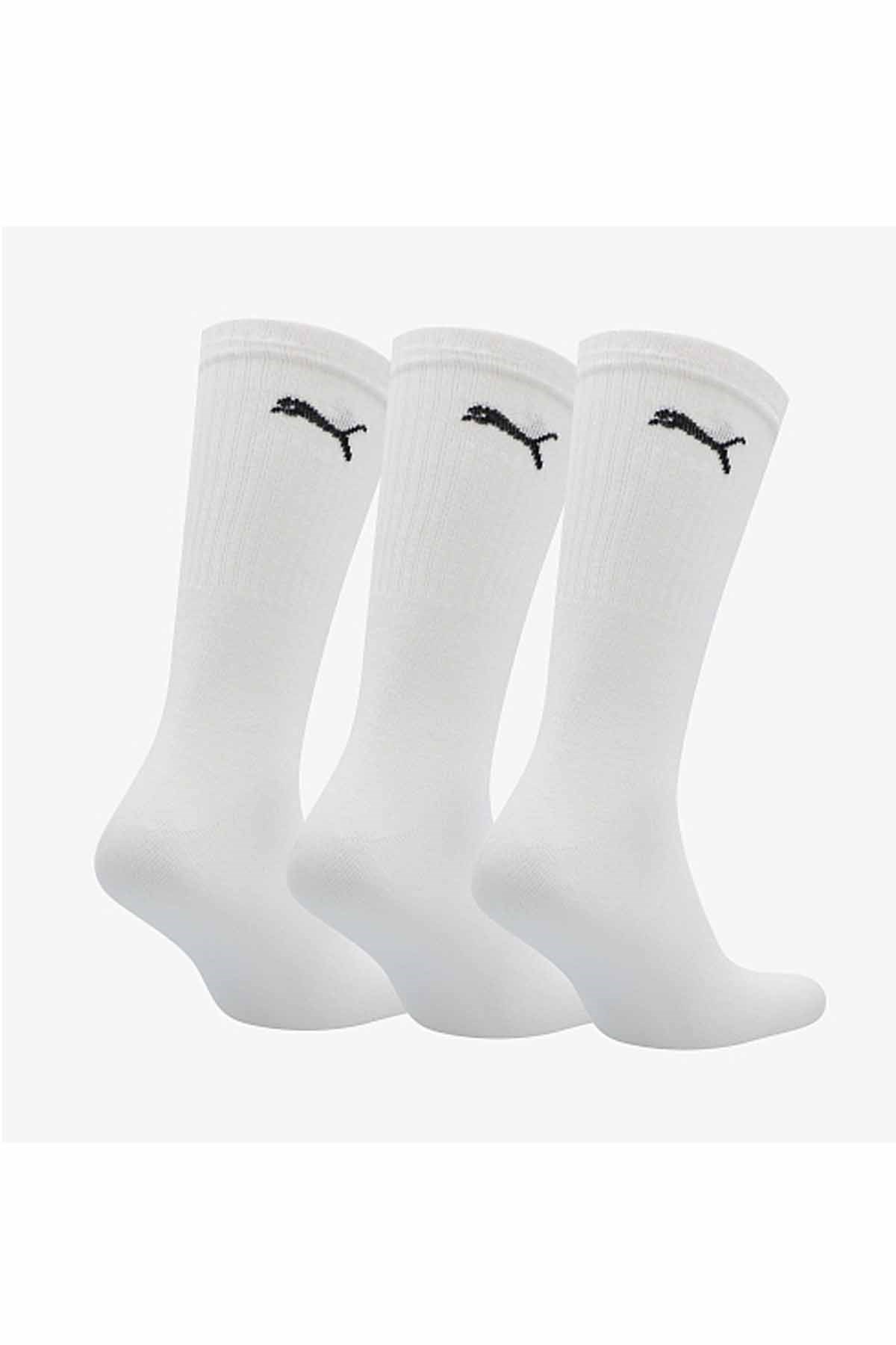 PUMAÇorapPUMA SPORT CREW LIGHTWEIGHT Unisex Çorap 907940-02BEYAZ