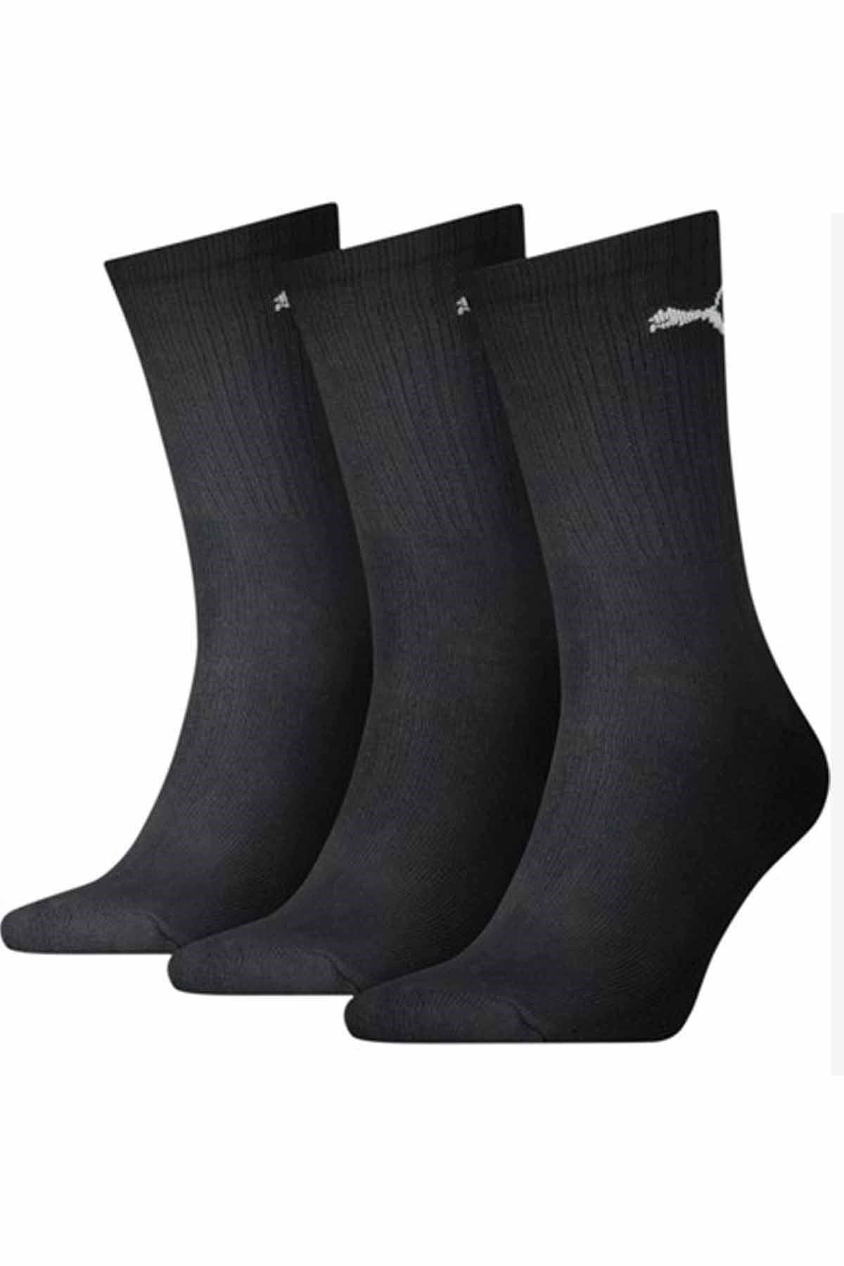 PUMAÇorapPUMA SPORT CREW LIGHTWEIGHT Unisex Çorap 907940-01Siyah