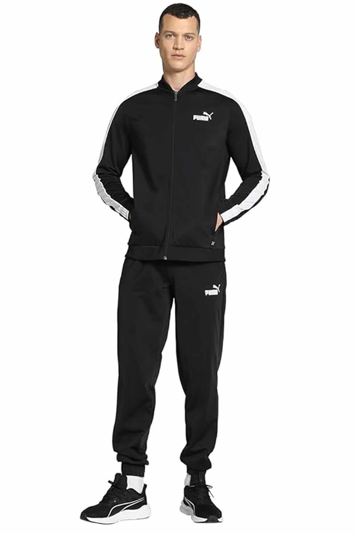 PUMAEşofman TakımPuma Erkek Eşefman Takımı Tricot Suit Unisex Eşofman Takım 677428-01 Siyah