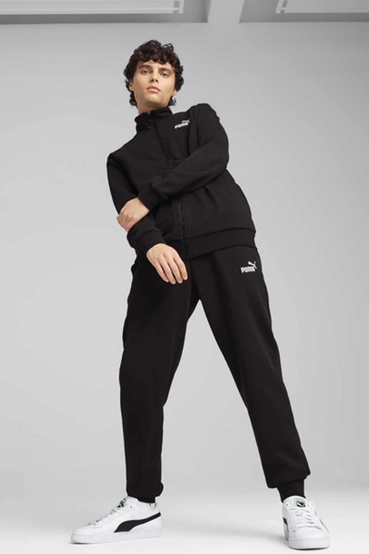 PUMAEşofman TakımPuma ESS Sweat Suit Erkek Eşofman Takım 684848-01 Siyah
