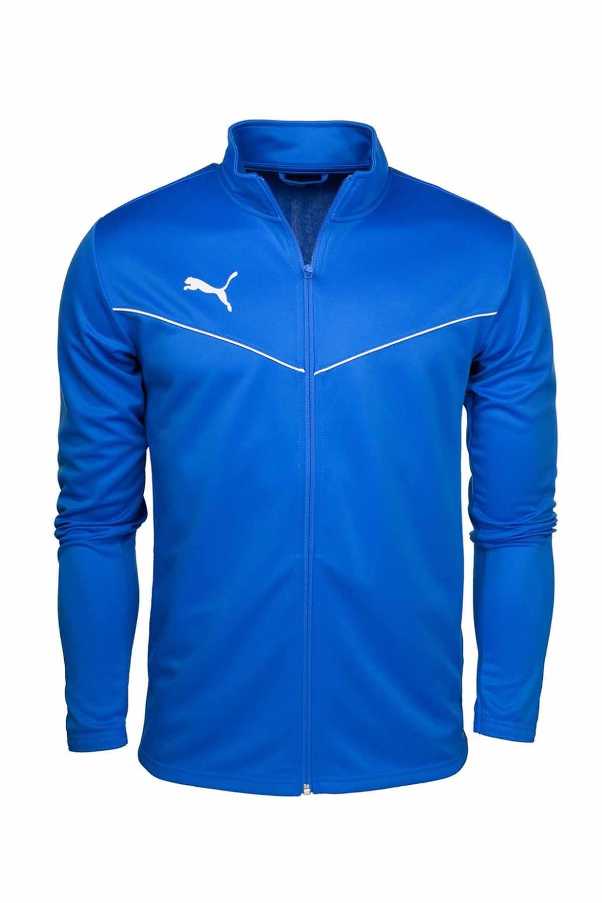 PUMAEşofman ÜstPuma Team Rise Poly Erkek Eşofman Üst 657392-02 MAVİ