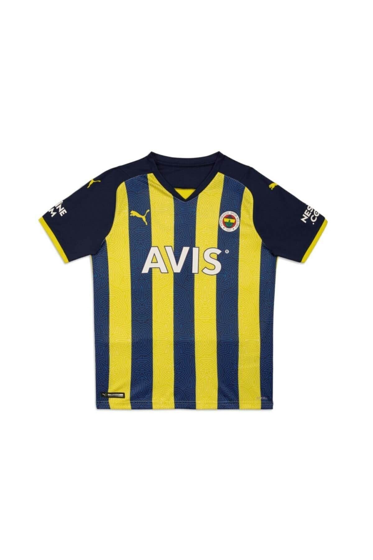 PUMAFormaFenerbahçe Forma FSK Home Shirt Çocuk Forma 767009 01 BlzYellow