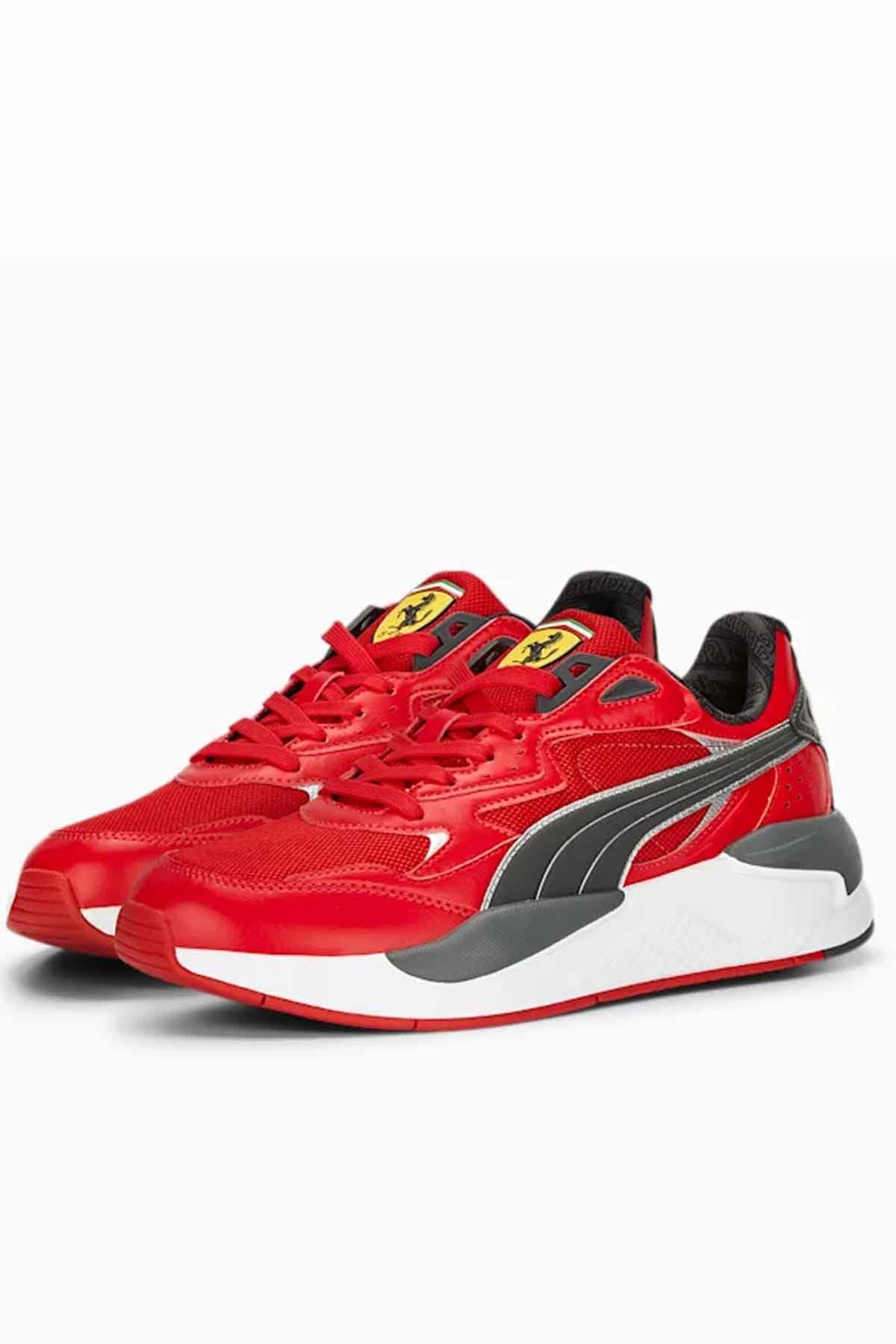 PUMAGünlük SporPuma Ferrari X-Ray Speed Erkek Günlük Spor Ayakkabı 307657-02 Kırmızı-Gr