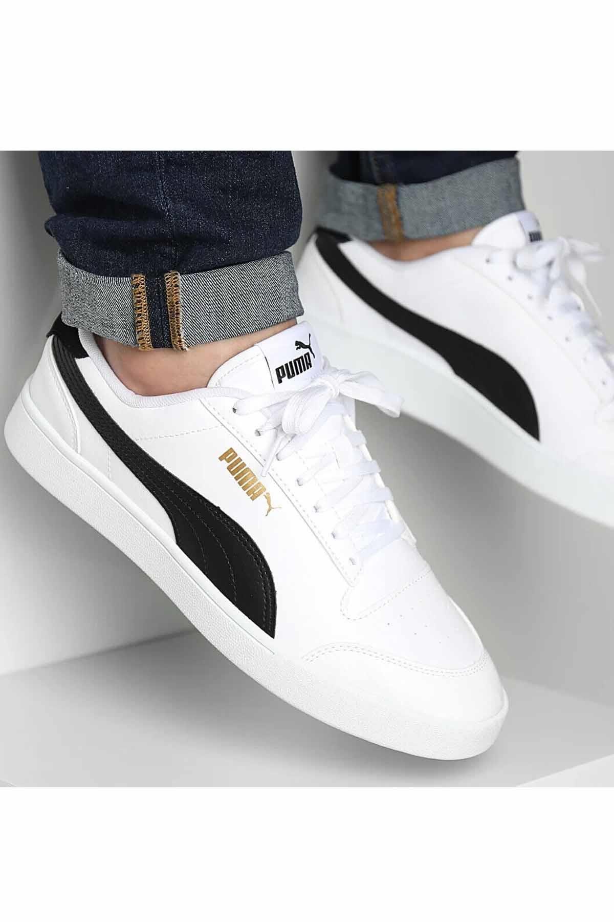 PUMAGünlük SporPuma Shuffle Kadın Günlük Spor Ayakkabı 309668-03 BEYAZ-SYH