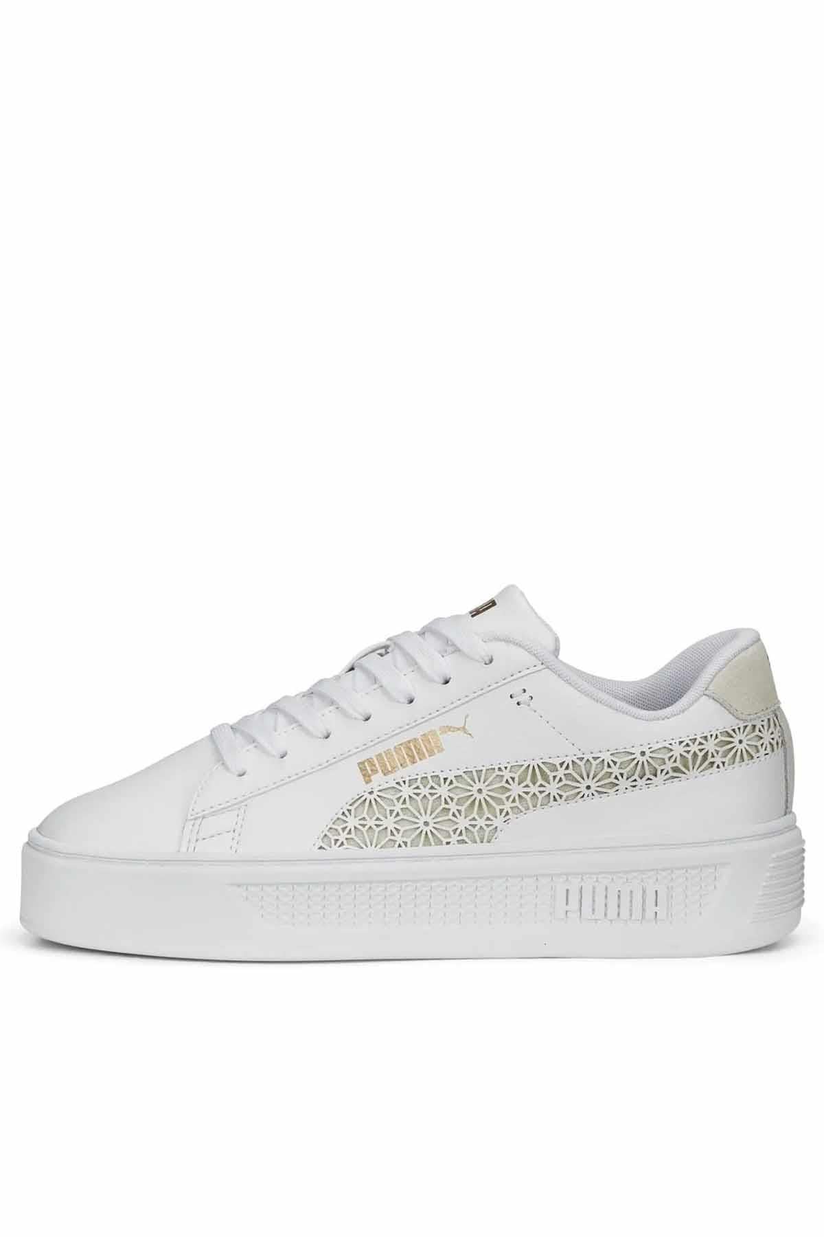 PUMAGünlük SporPuma Smash Platform V3 Kadın Günlük Spor Ayakkabı 389403 01 BEYAZ