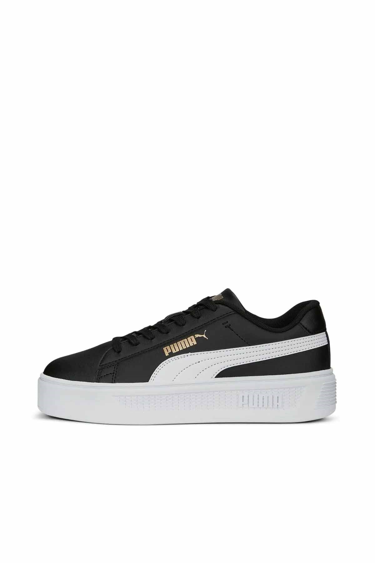PUMAGünlük SporPuma Smash Platform V3 Kadın Günlük Spor Ayakkabı 390758-02 SIYAH-BYZ