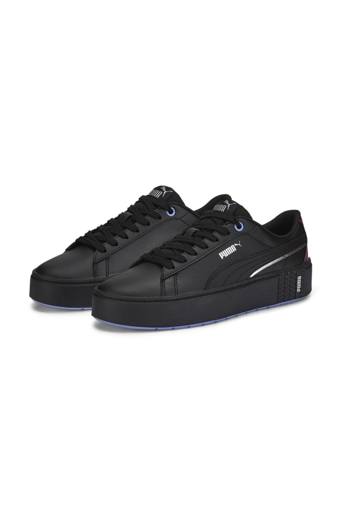 PUMAGünlük SporPuma Smash Platform v2 Night Out Kadın Günlük Spor Ayakkabı 386411 02 SIYAH