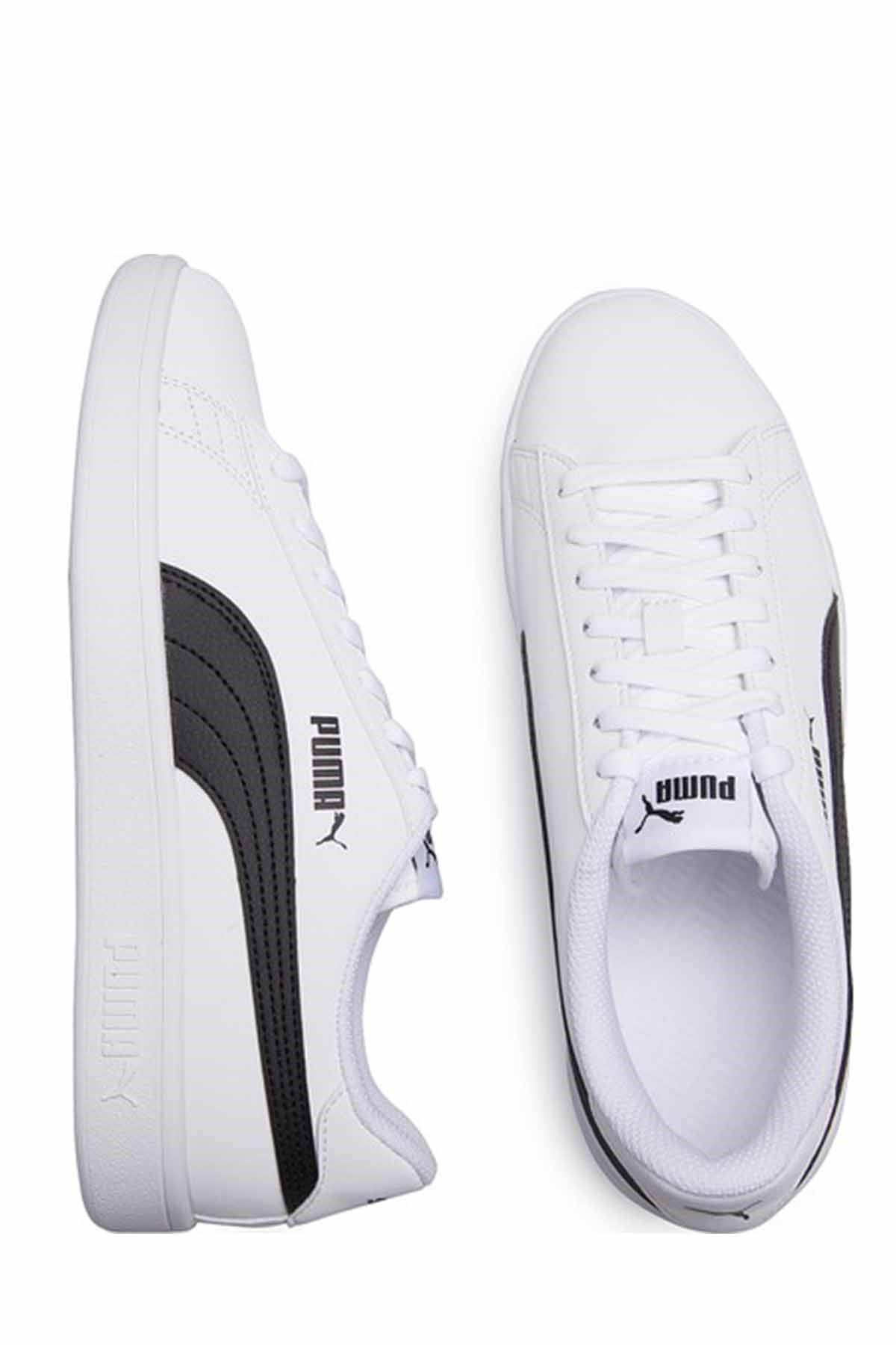 PUMAGünlük SporPuma Smash v2 Buck Erkek Günlük Spor Ayakkabı 365160 07 BEYAZ-SYH