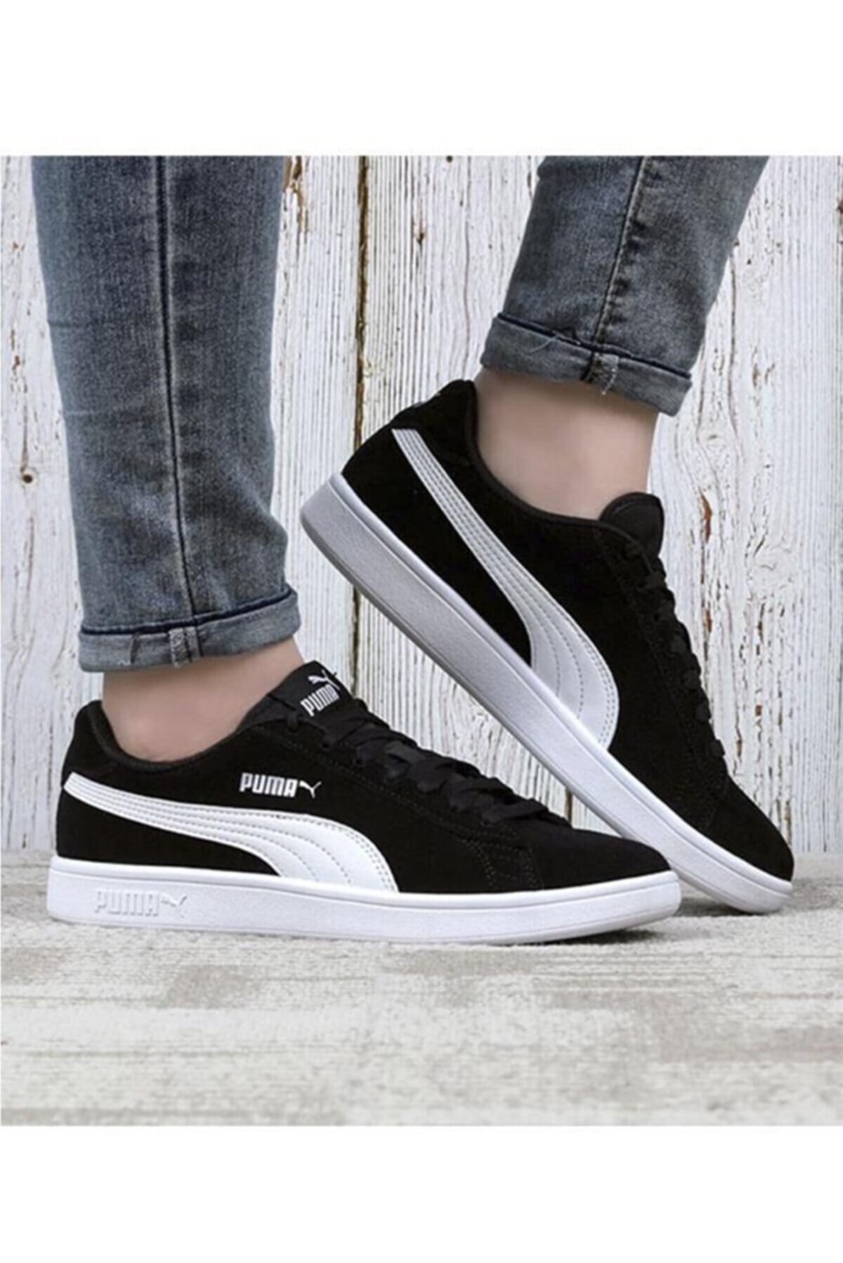 PUMAGünlük SporPuma Smash v2 Erkek Günlük Spor Ayakkabı 36498901R Siyah