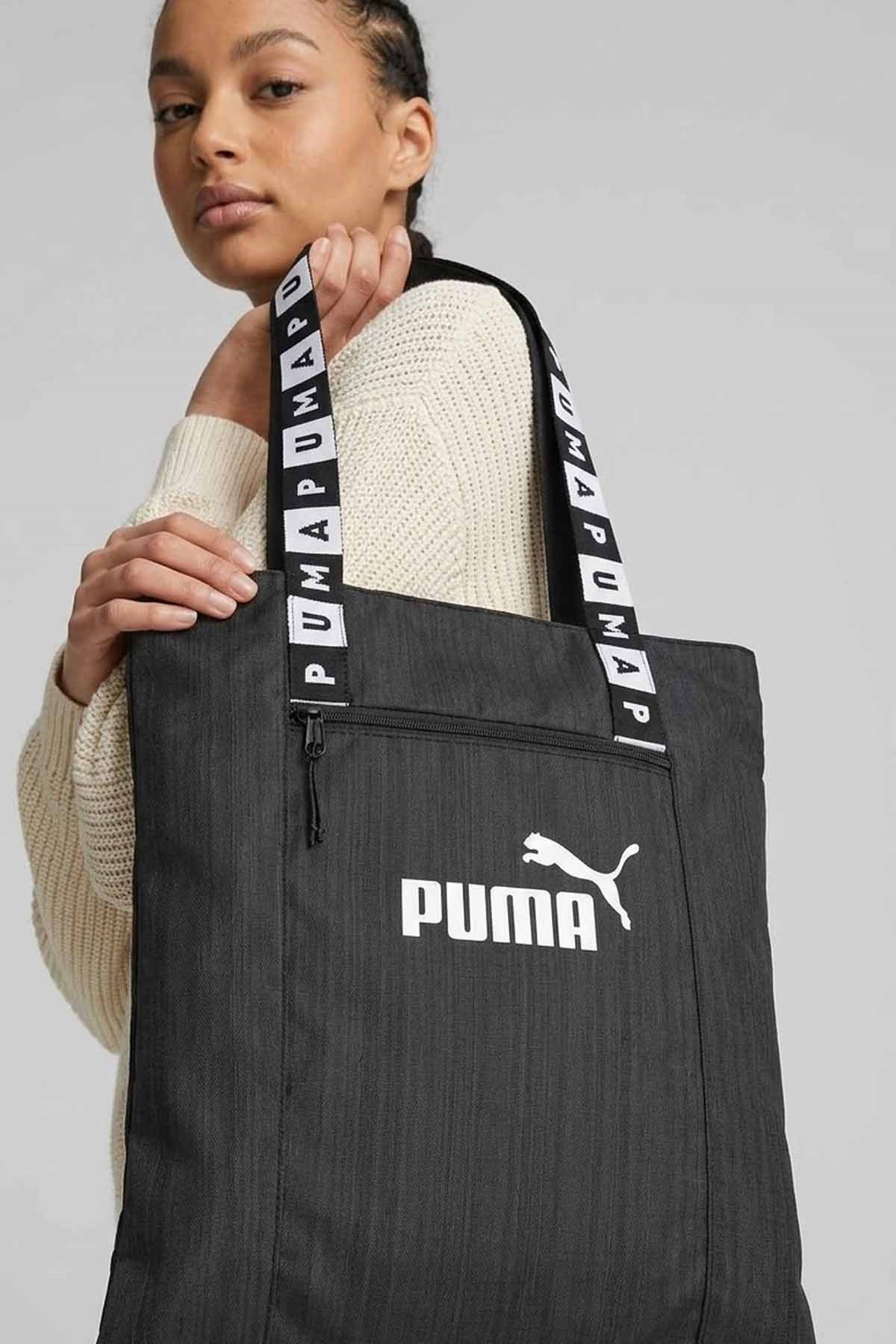 PUMAOmuz ÇantaPuma BASE Tote Kadın Omuz Çanta 092505-01 Siyah