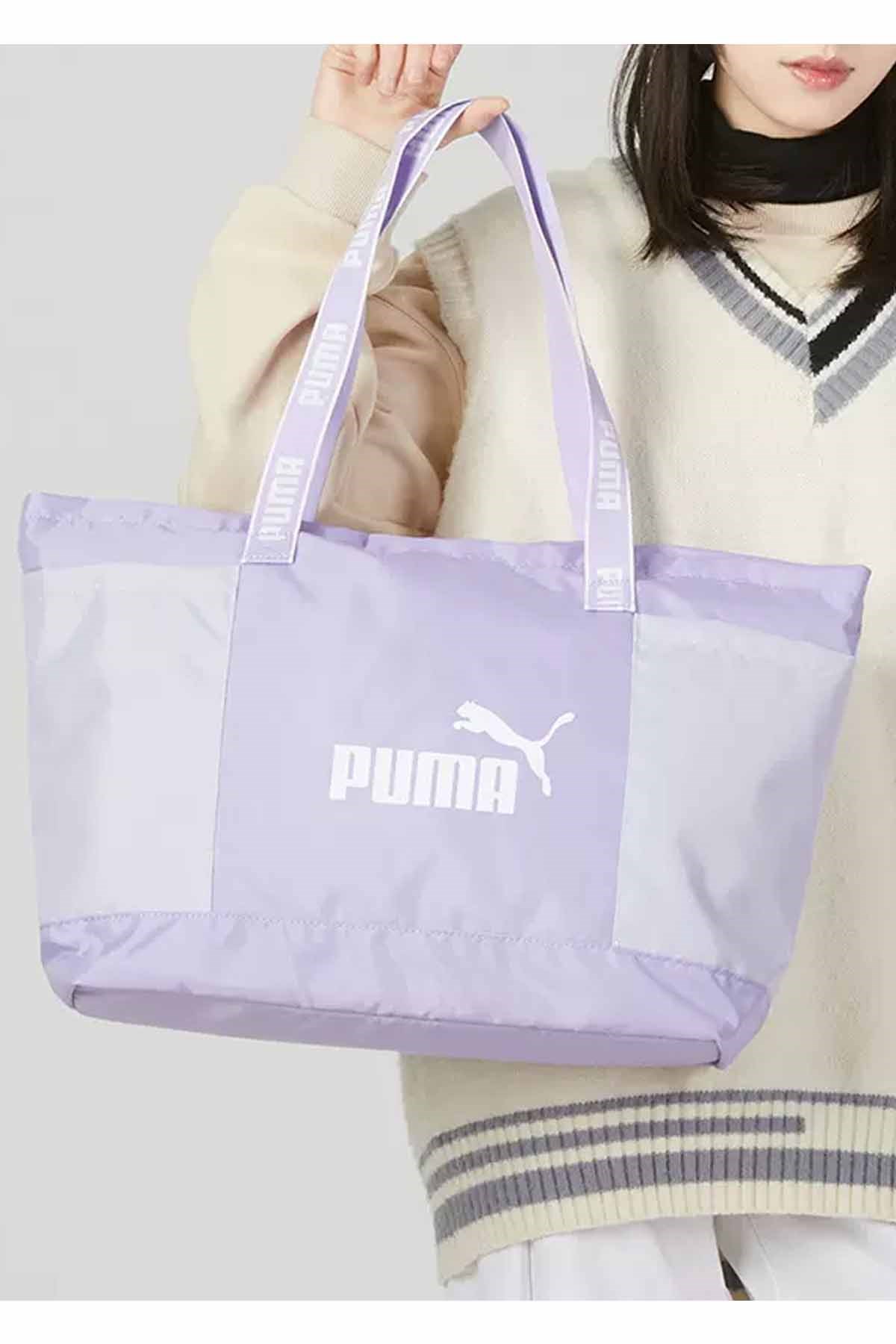 PUMAOmuz ÇantaPuma Core Base Plaj Çantası Kadın Omuz Çanta 079464-02 Lila
