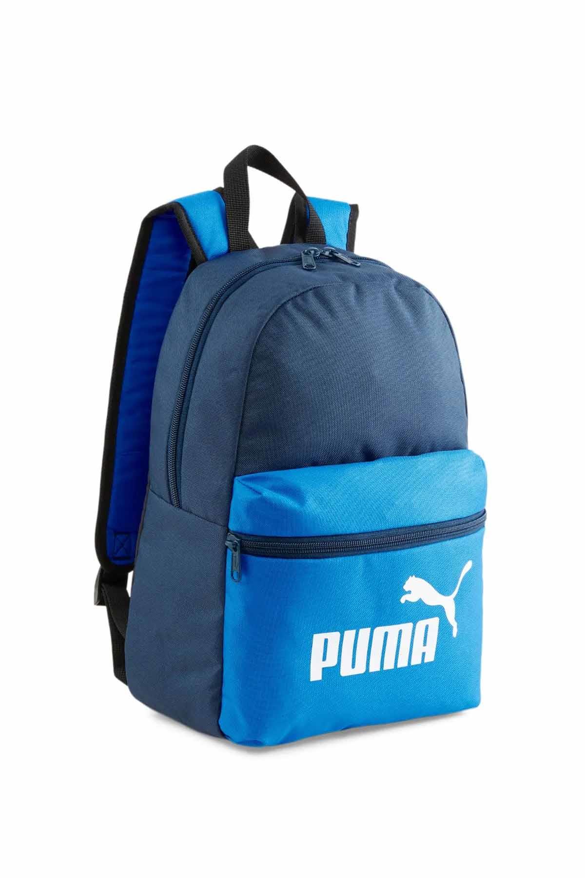 PUMASırt ÇantasıPuma Phase Small Backpack 25x12x36cm, 13L Unisex Sırt Çantası 079879-02 MAVİ