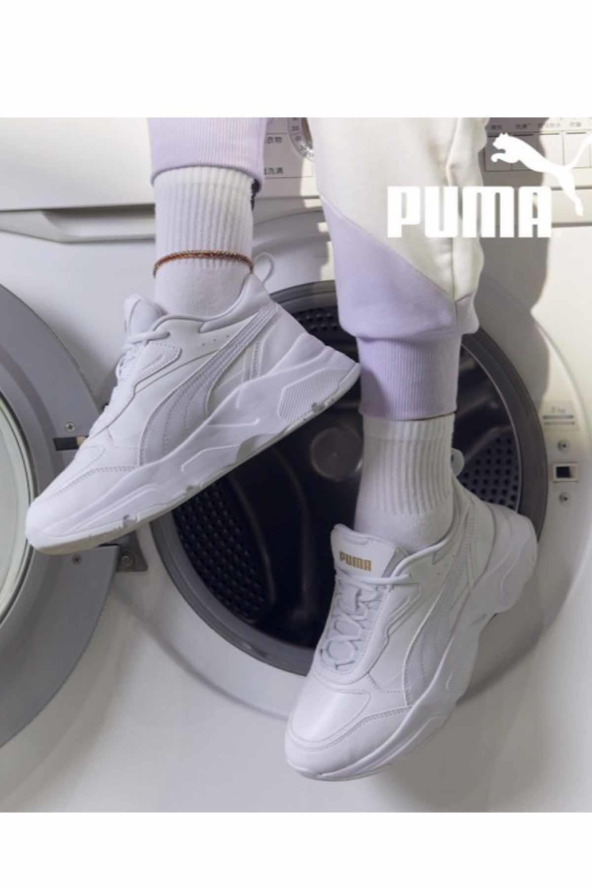 PUMASneakerPuma Cassia SL Kadın Sneaker Ayakkabı 385279-01 BEYAZ